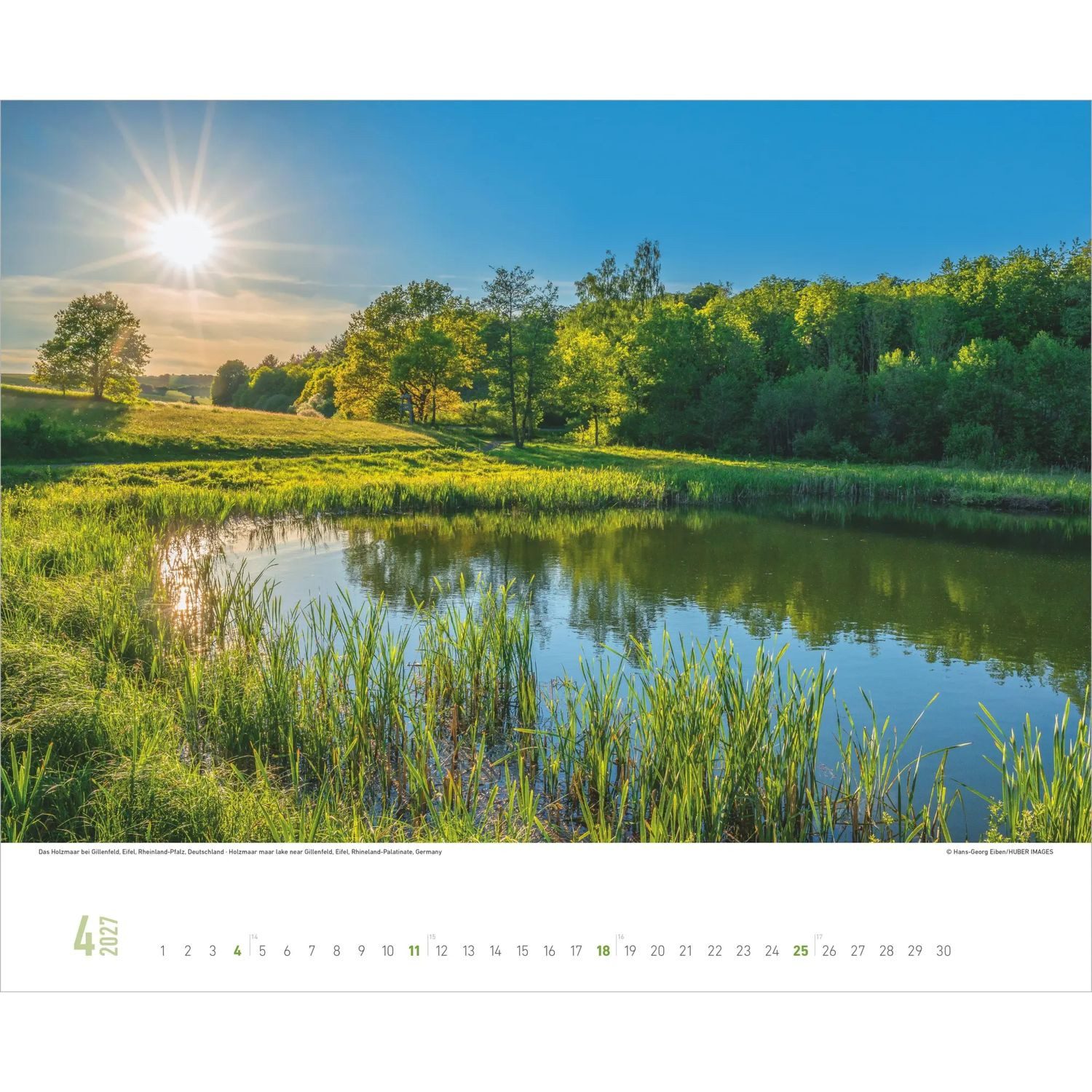 Alpha Edition Wandkalender Momente der Stille 2027 – Bild 3 von 5