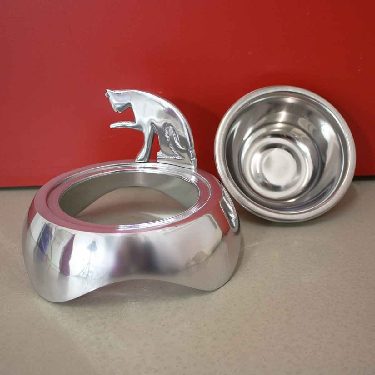 Mars & More Futternapf Mars & More Futternapf Katze, 400ml, 2-teilig, Metall