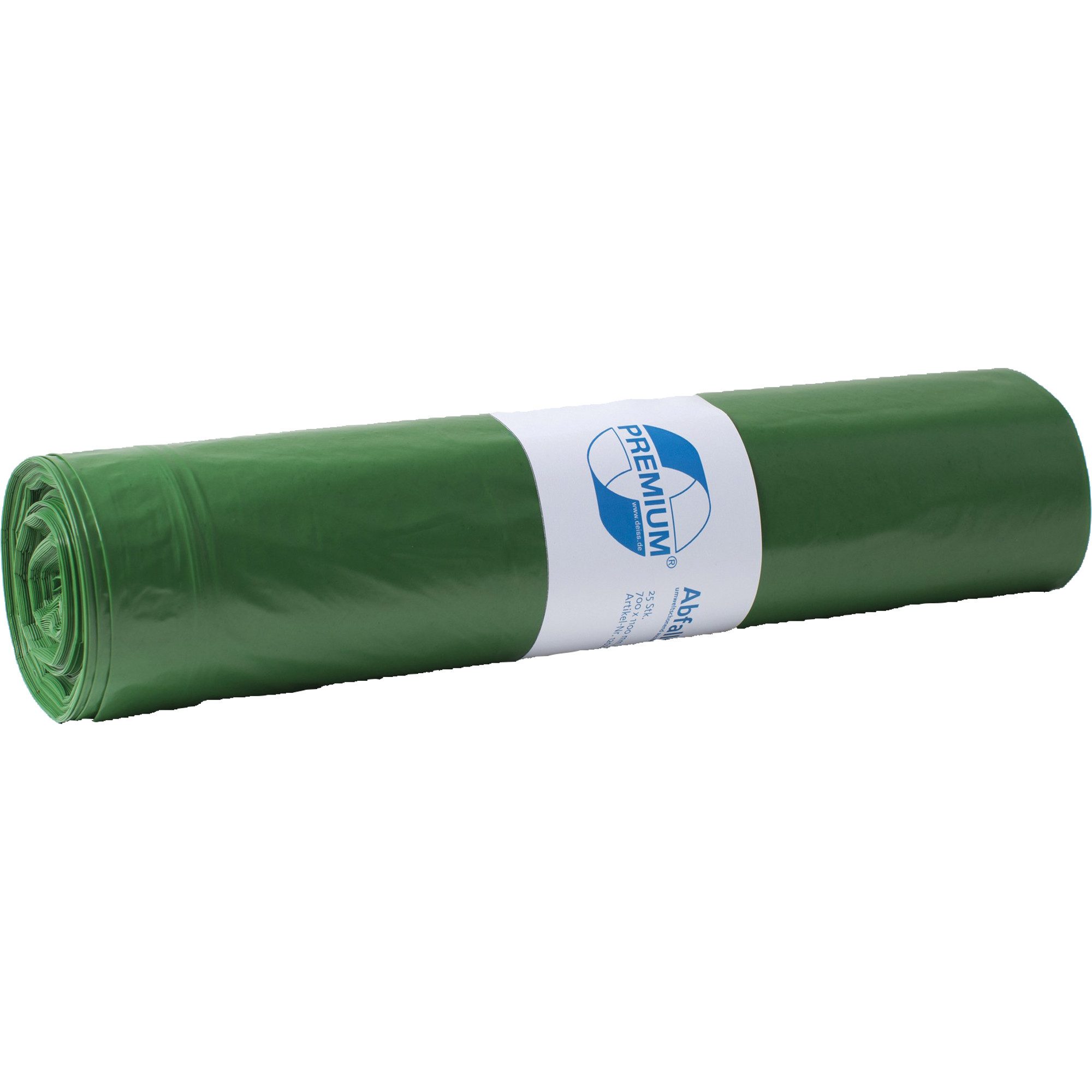 Soennecken Papierkorb Müllsack Standard 575x1000mm 70l grün 25 Stück (10 Stück)