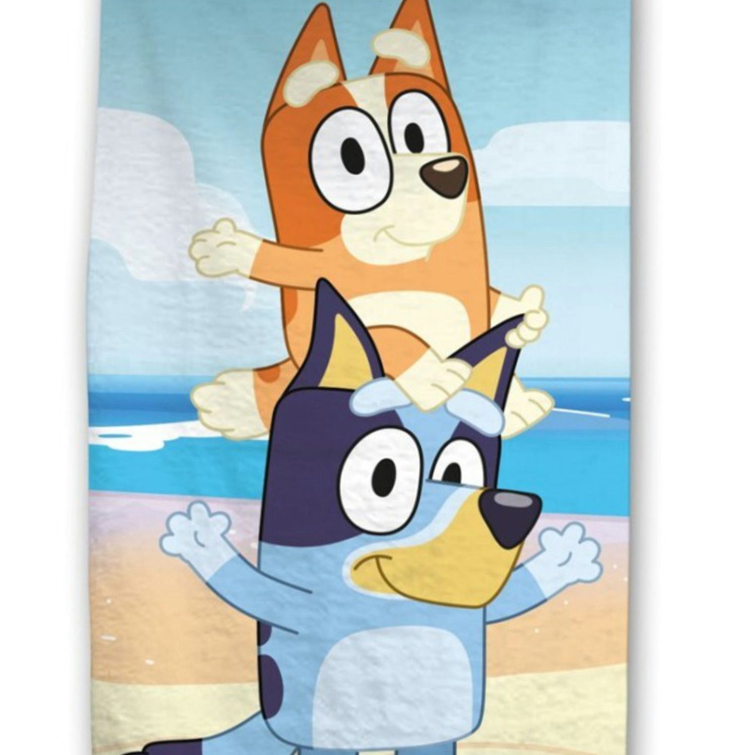 Bluey Strandtuch Bluey und Bingo Kinder günstig online kaufen