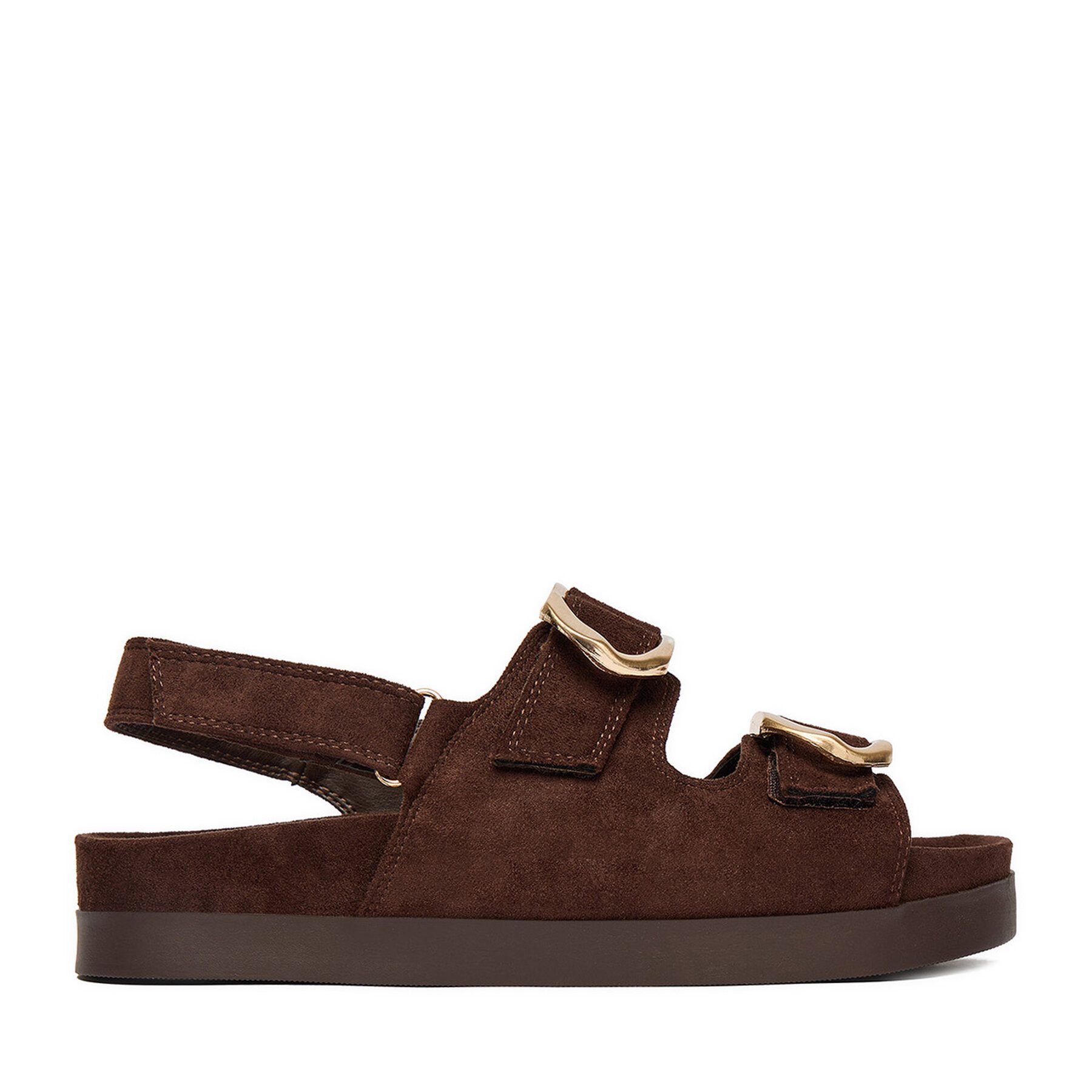DeeZee Deezee Damen-Sandalen Braun Sandale