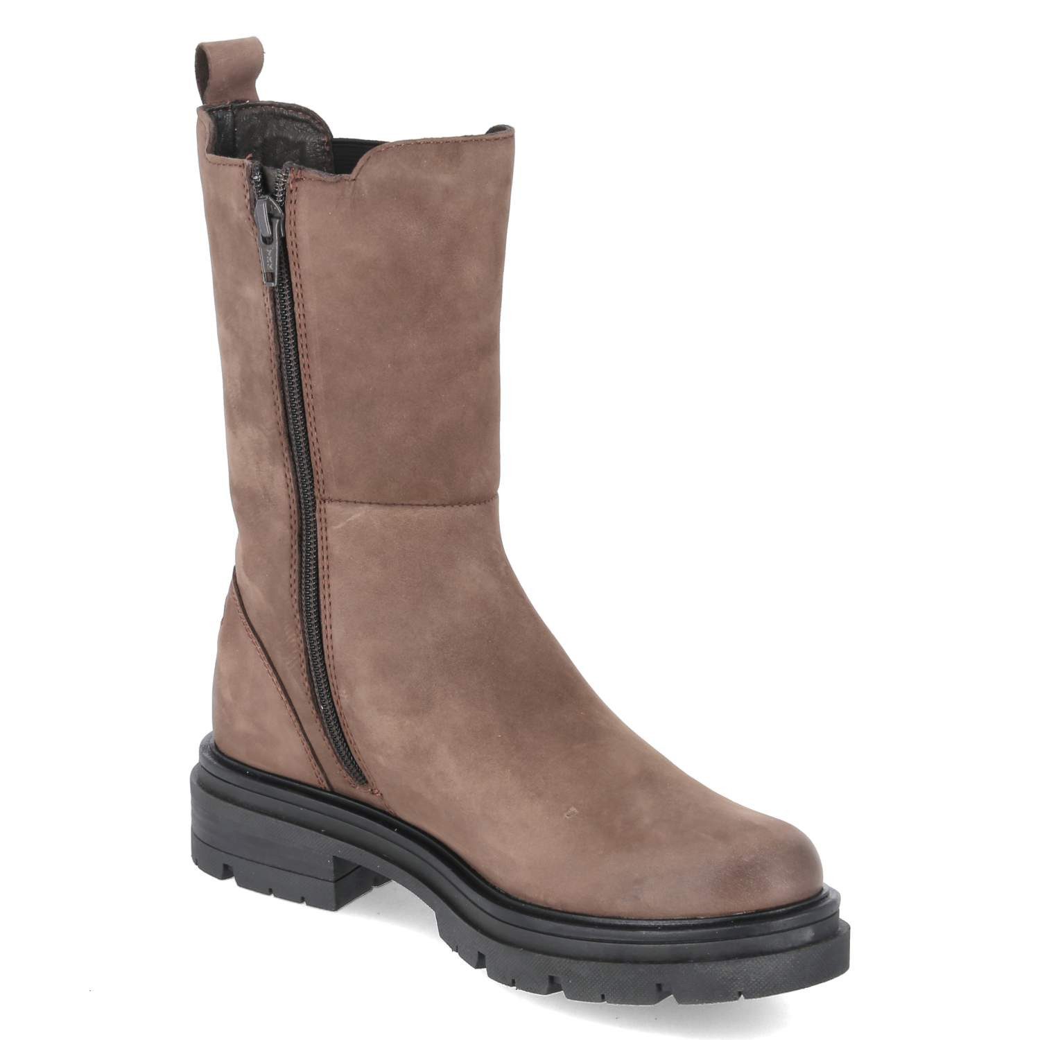 Fräulein Frida Fräulein Frida Chelsea Boots Jae-19 moka Damen Rauleder brown Schlupfstiefel – Bild 5 von 5