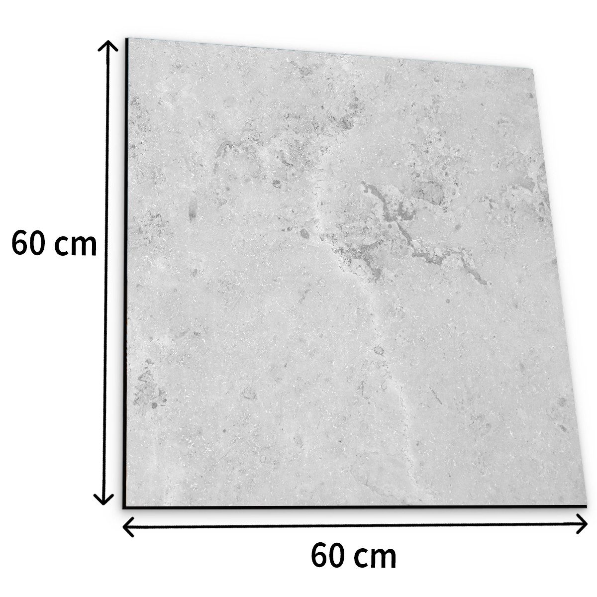 Tabletop Antirutschmatte Waschmaschinenauflage Beton-Optik Textil-Finish waschbar, 1-St., Rutschfeste Gummi Unterlage als Trockner Waschmaschinen-Abdeckung – Bild 2 von 5