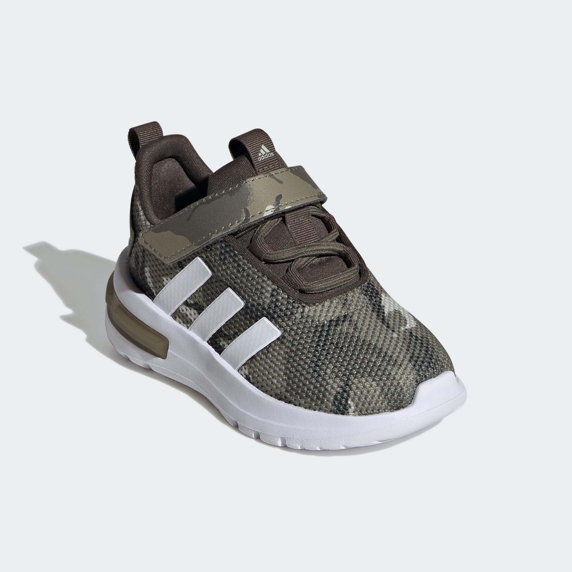 White Sneaker SCHUH / Cloud Strata Olive / Olive Shadow Sportswear adidas KIDS RACER TR23