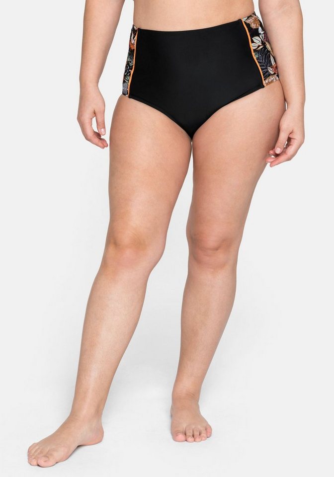 Bademode - sheego by Joe Browns Bikini Hose, in High Waist Form mit seitlichem Druck ›  - Onlineshop OTTO