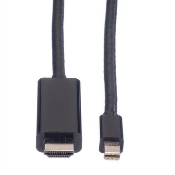 VALUE Mini DisplayPort Kabel, Mini DP-UHDTV, ST/ST Audio- & Video-Kabel, Mini DisplayPort Männlich (Stecker), UHDTV Männlich (Stecker) (100.0 cm)