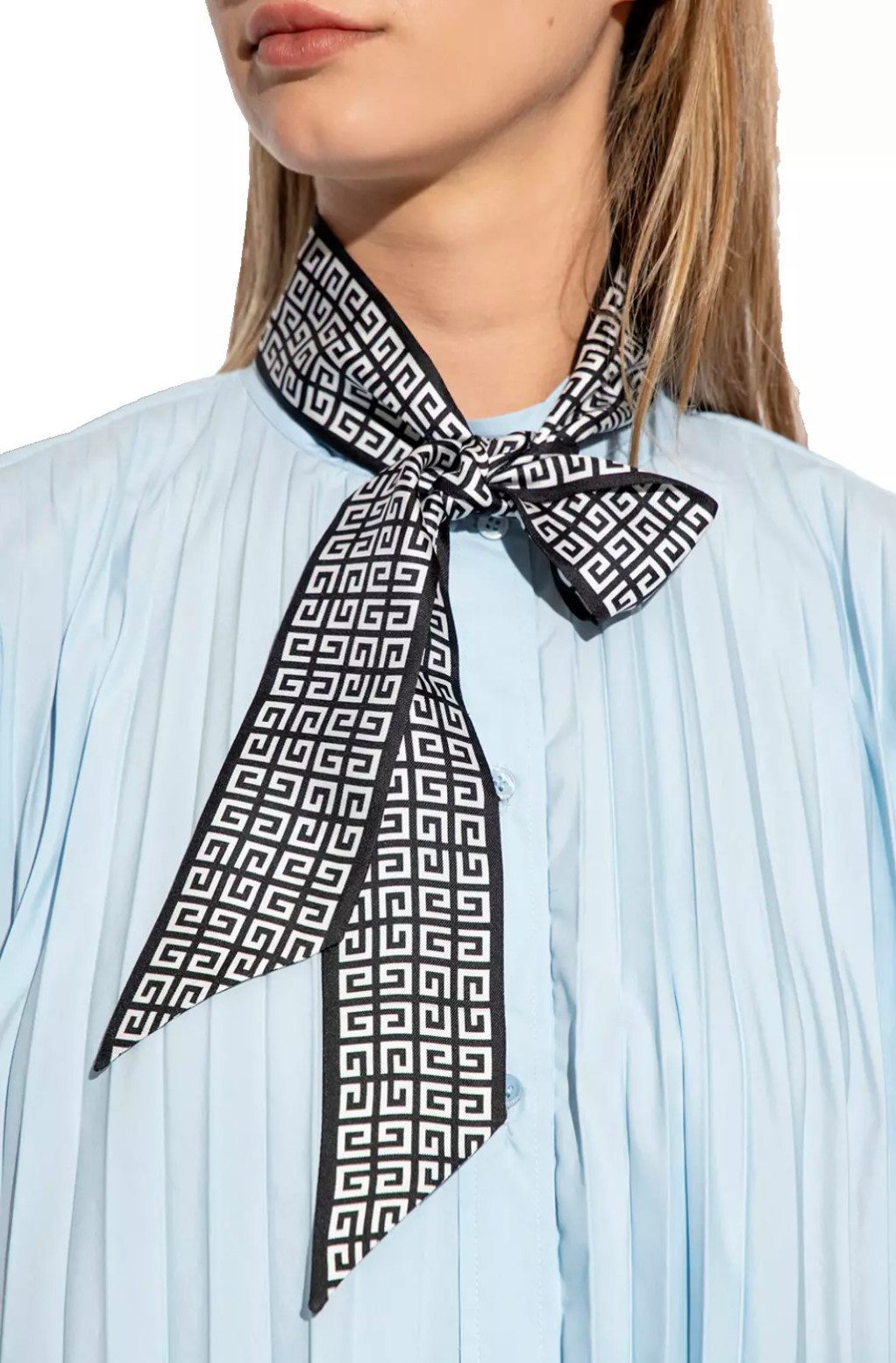 GIVENCHY Strickschal Silk Scarf Schal Mufflers Stola Tuch Neckerchief Halstuch Ban, Als Haarband, Krawatte, Armband Oder Schulterriemen