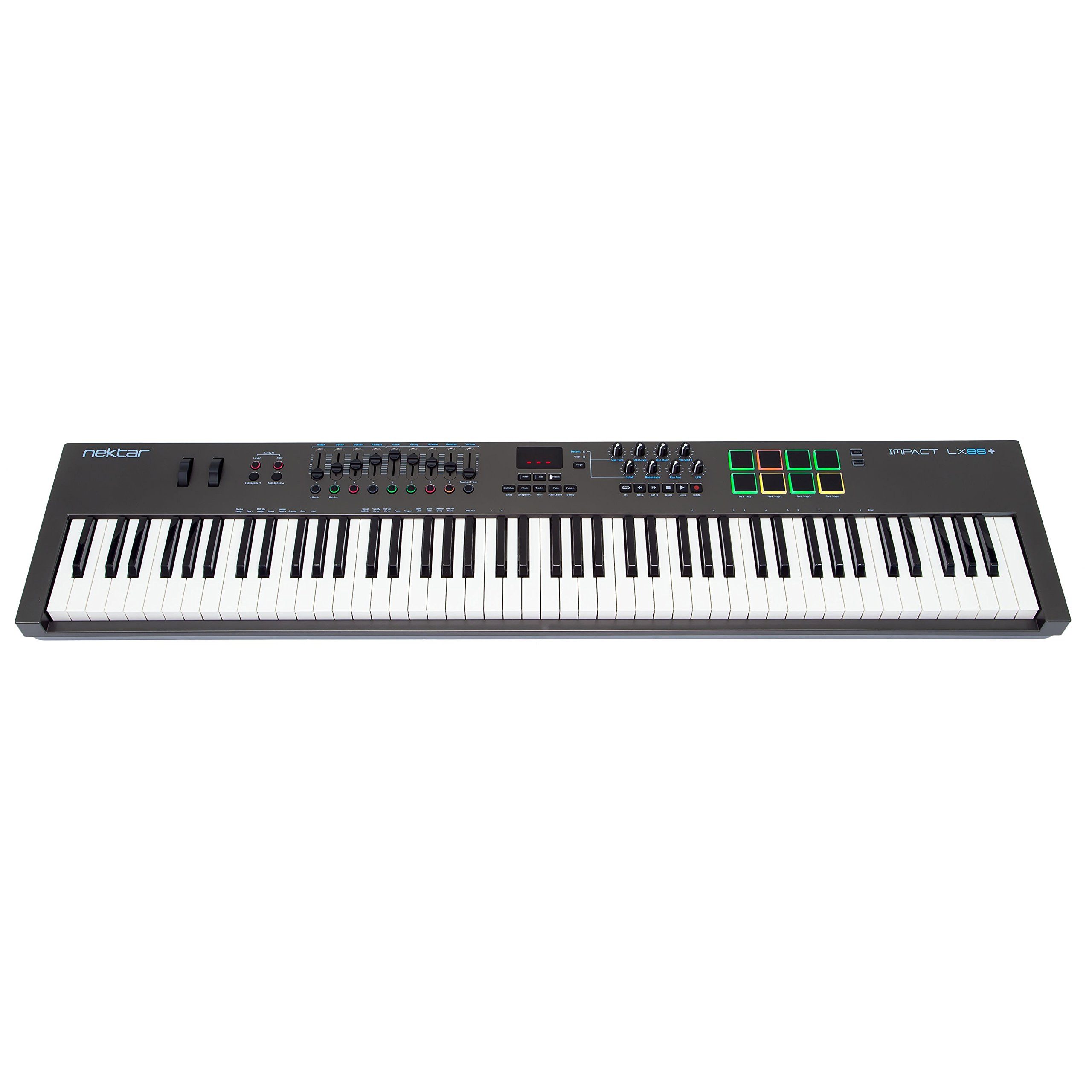 Nektar Masterkeyboard (Impact LX88+, Masterkeyboards, MIDI-Keyboard 88), Impact LX88+ - Midi Keyboard