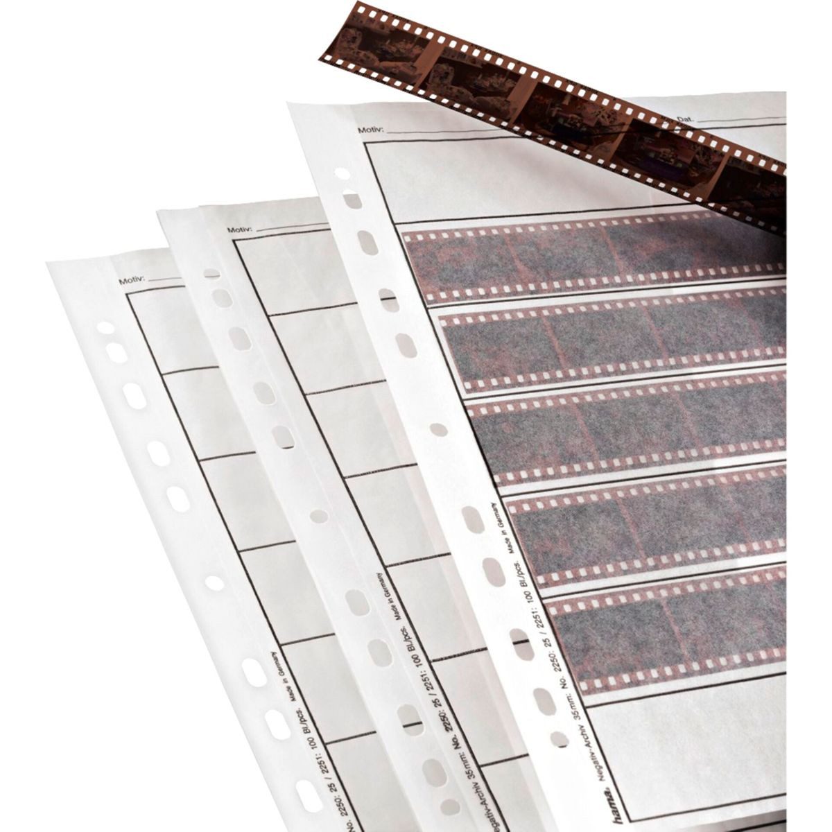 Hama Fotobox Negativhüllen Pergamin matt 24x36 100 Bl. 260x310