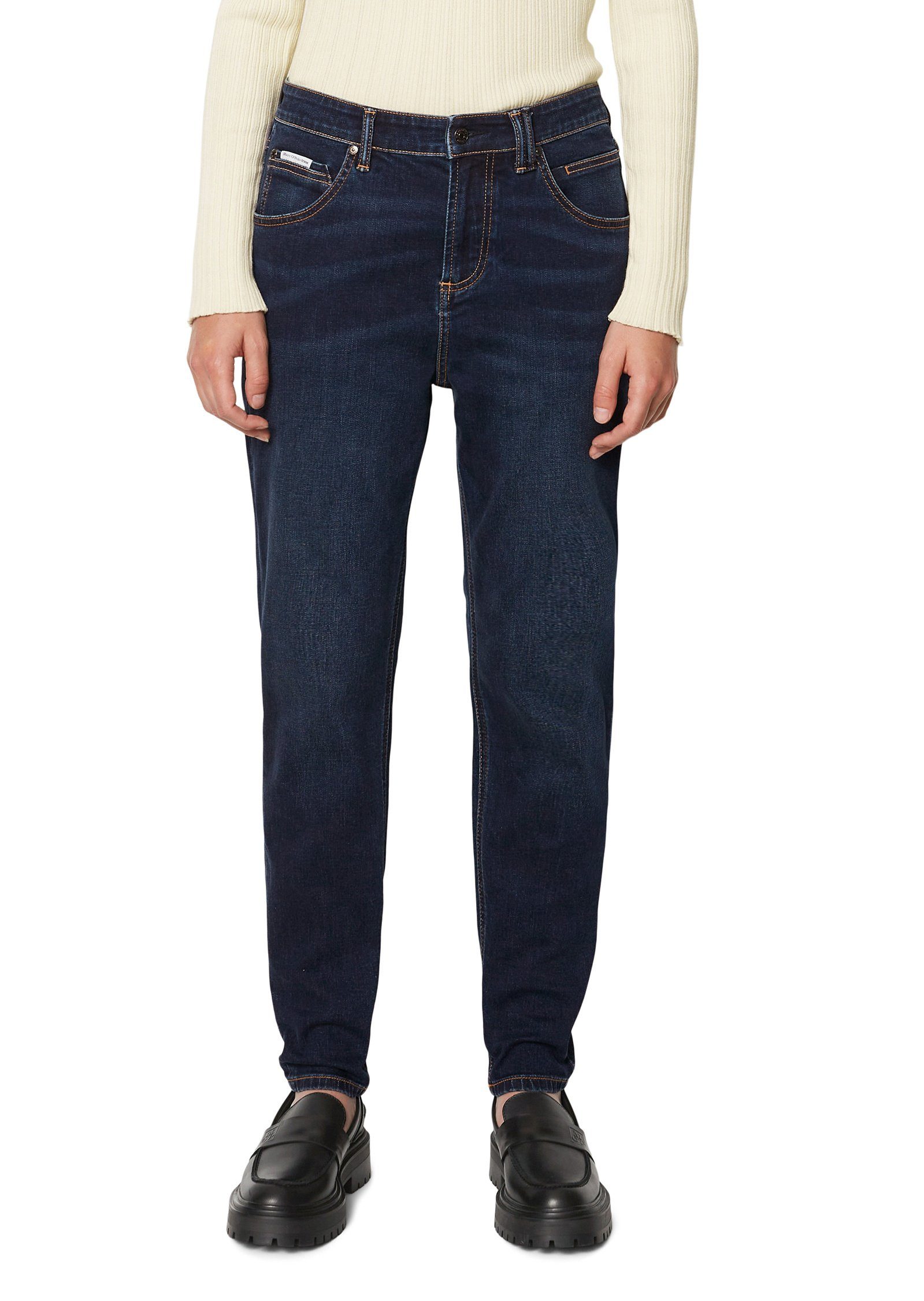 DENIM Organic Cotton-Stretch Marc 5-Pocket-Jeans aus O'Polo