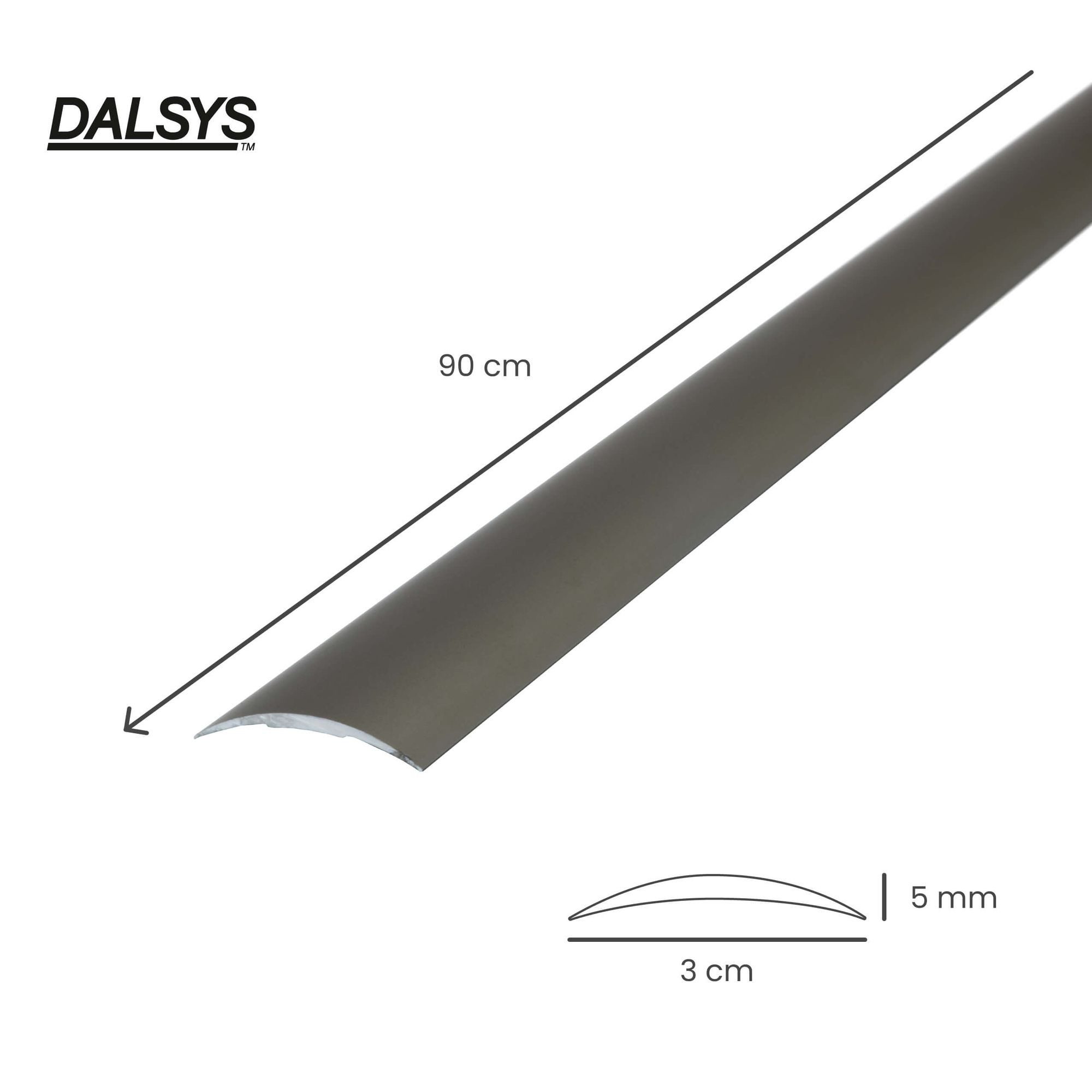Dalsys Übergangsprofil Profil selbstklebend Ausgleichsprofil aus Aluminium günstig online kaufen