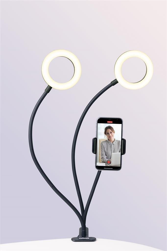Dörr Videoleuchte Dörr LED SELFIE 2-ER RINGLICHT SLR-12 BI-COLOR