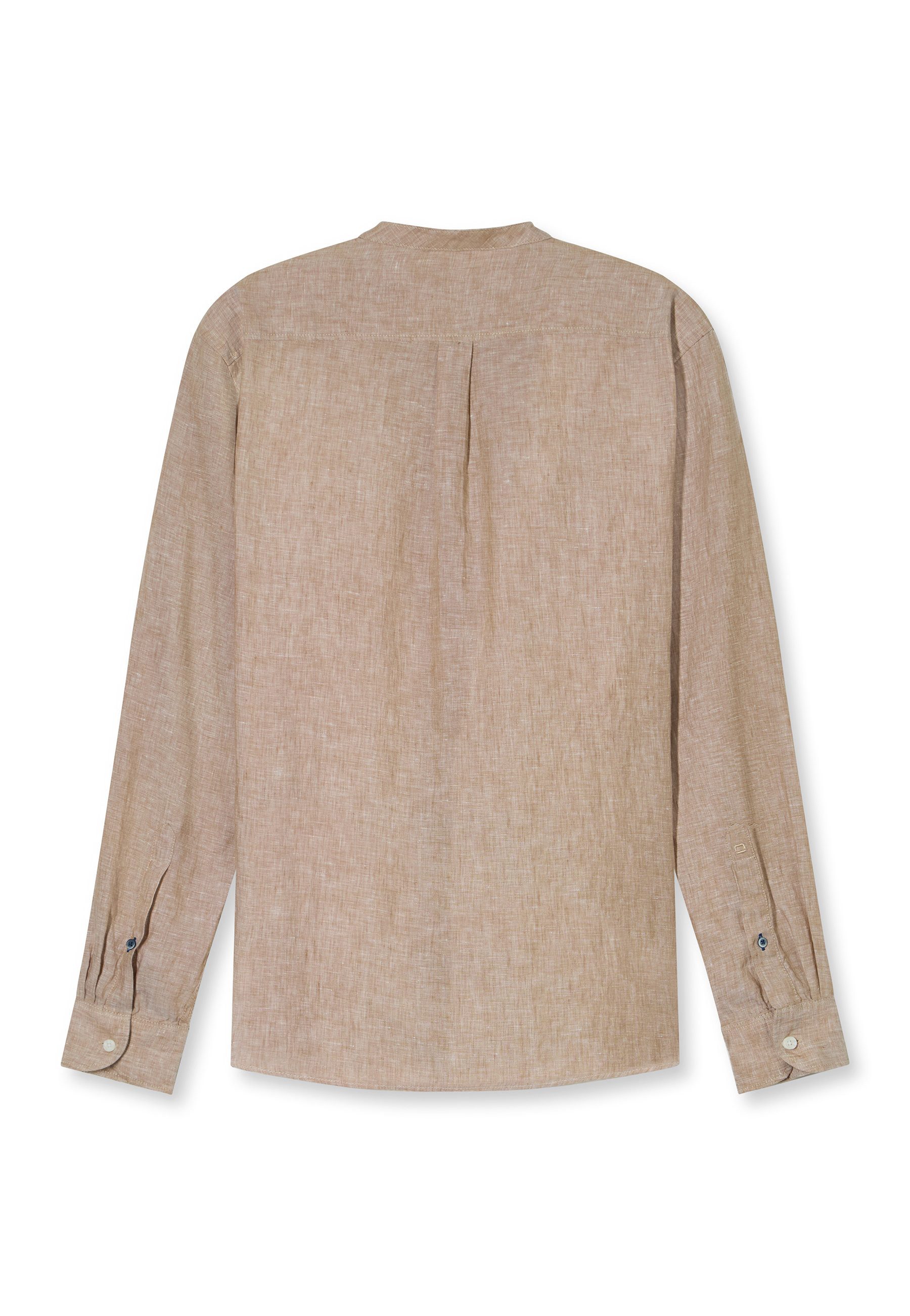 OLYMP Langarmhemd OLYMP Casual, Regular Fit, Stehkragen