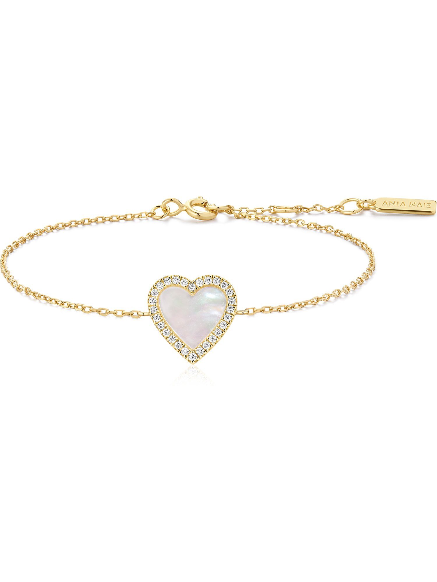 Ania Haie Armband Ania Haie Damen-Armband 925er Silber 28 Zirkonia