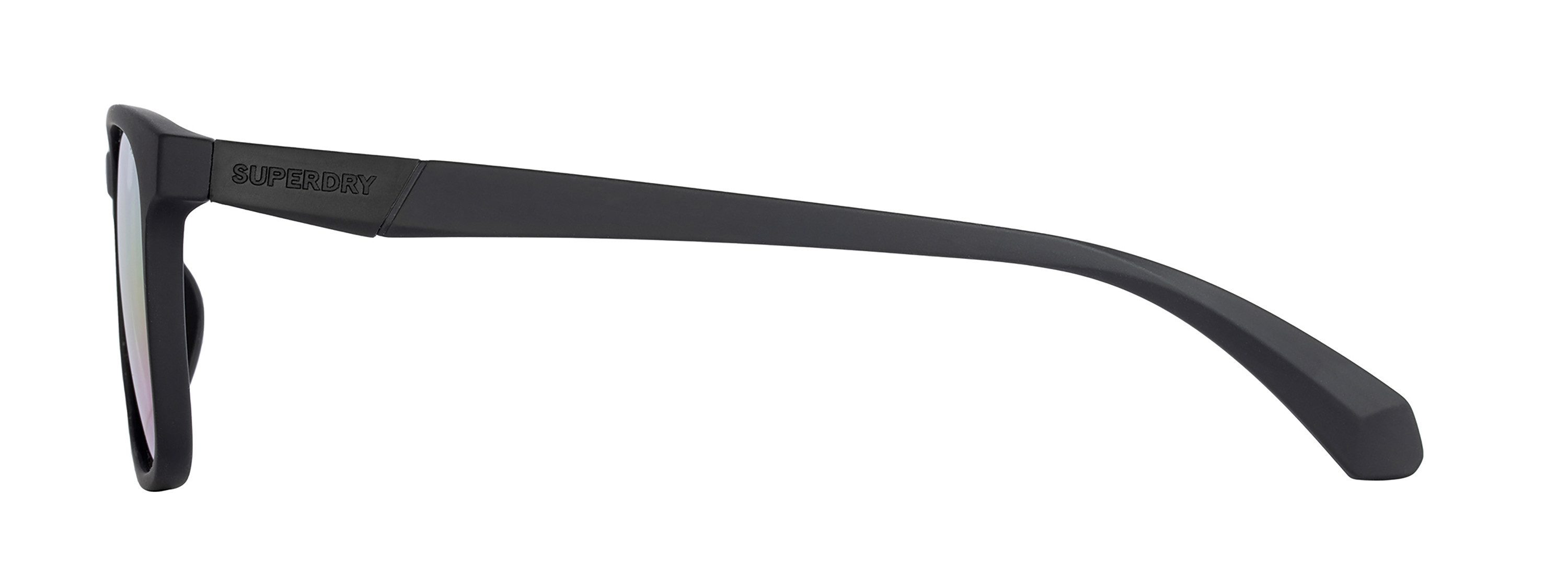 Superdry Sonnenbrille Modell 996082 Vollrand, verspiegelte Gläser, Markenlogo am Bügel