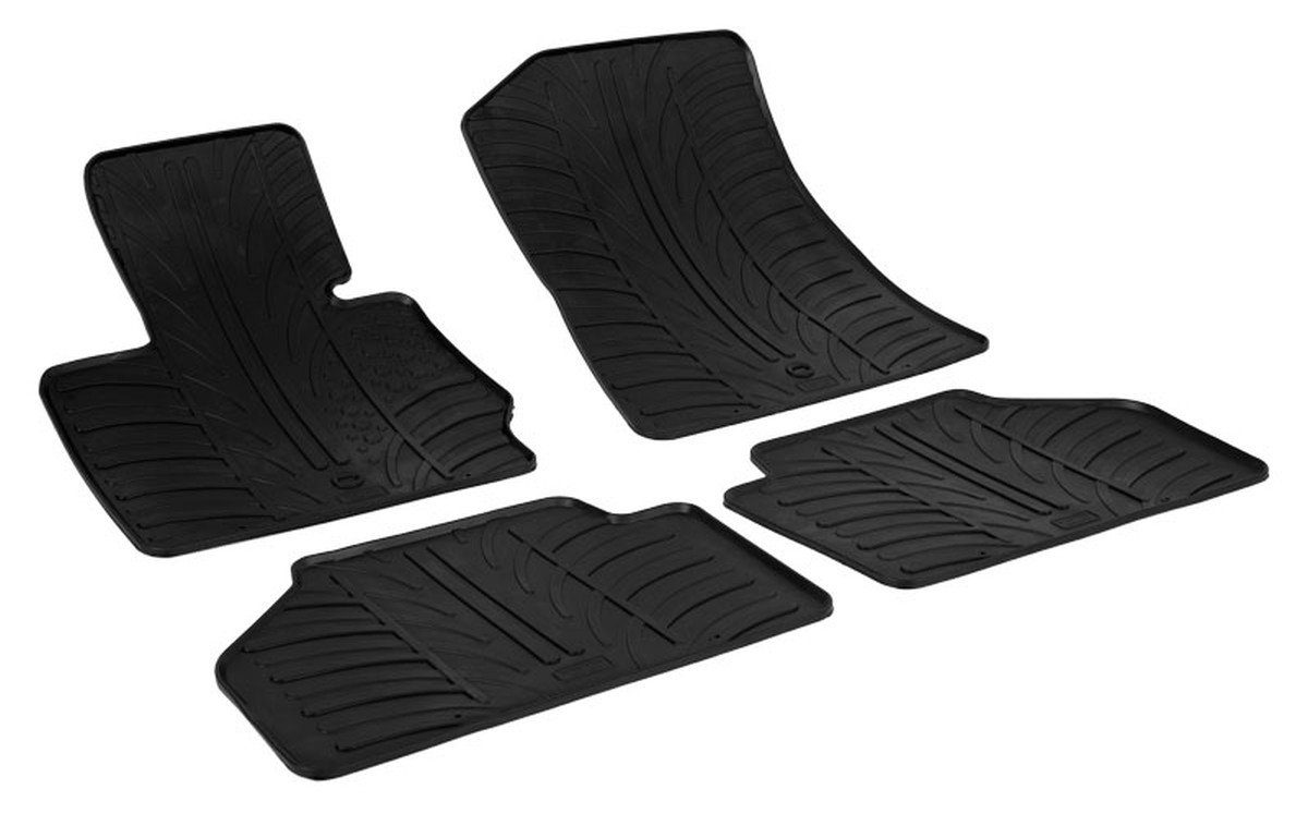 AZUGA Auto-Fußmatten Gummi-Fußmatten passend für BMW X3 (F25) ab 2010, für BMW X3 SUV