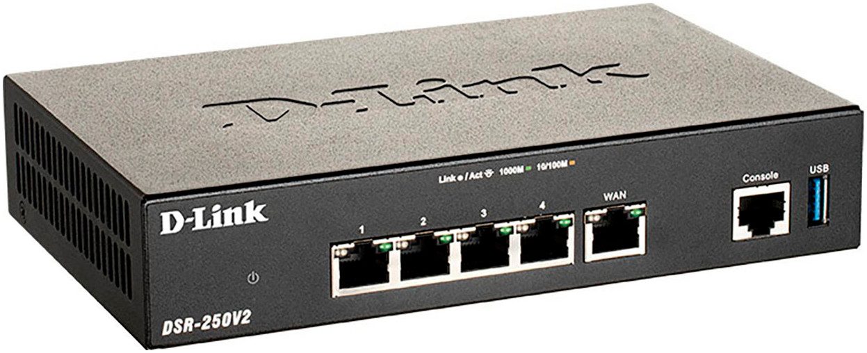 DSR-250V2/E VPN Security Router LAN-Router