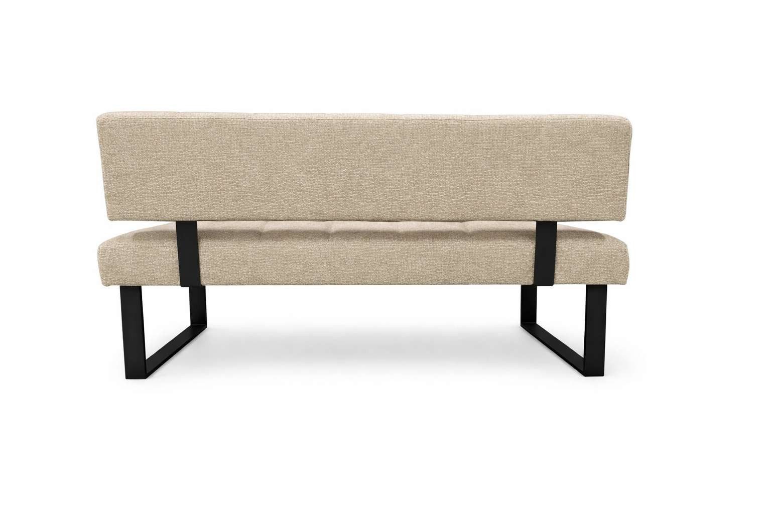 Home affaire Sitzbank Mia Küchenbank, Polsterbank, Esszimmerbank, 141x64 cm, Moderne Bank und Farben, Sitzplatzanzahl: 2-3, Frei in Raum stellbar – Bild 5 von 5