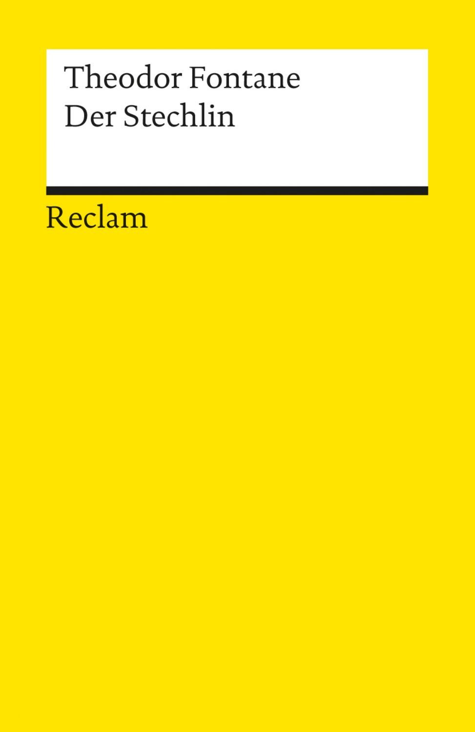 Der Stechlin / Theodor Fontane