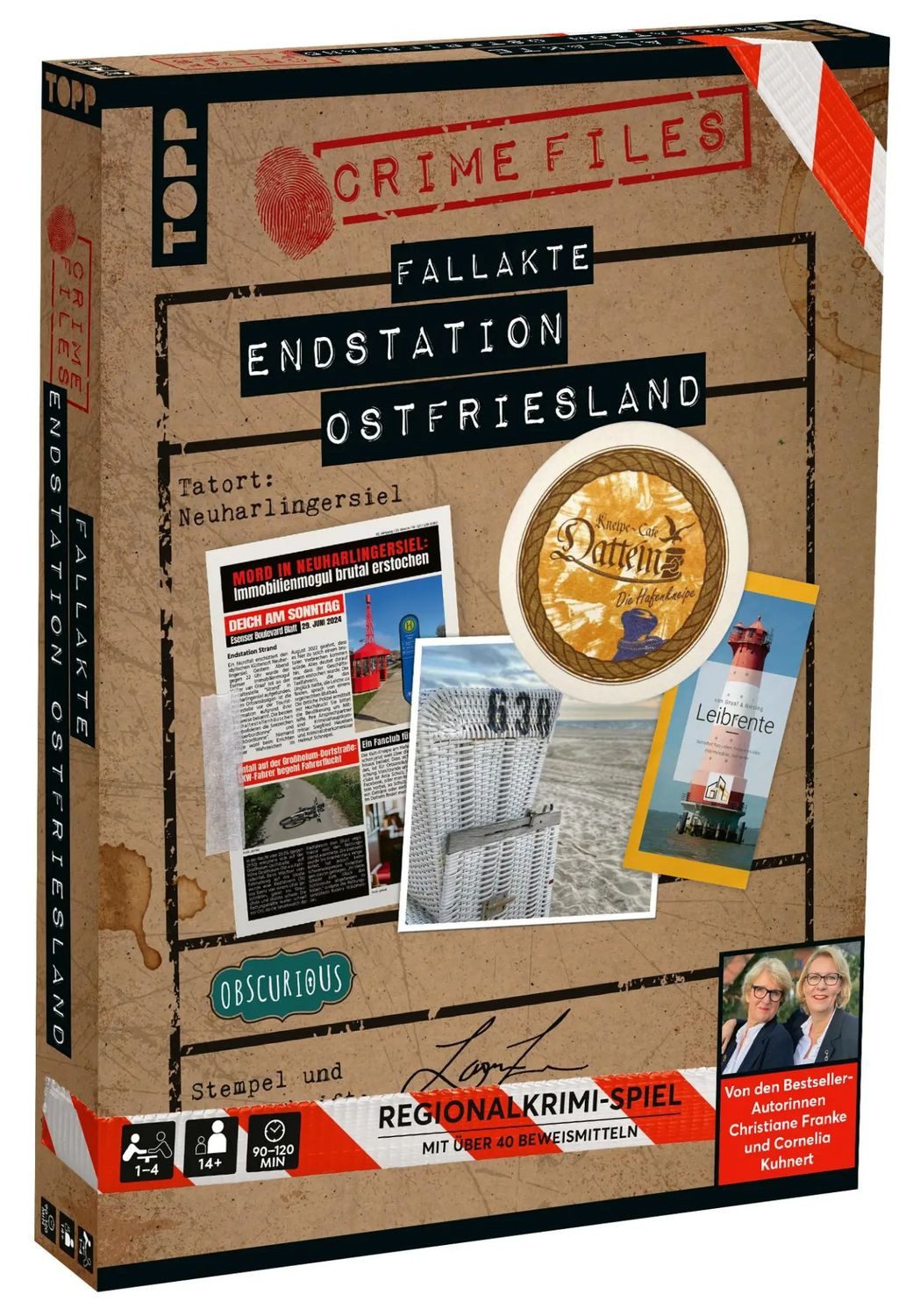 frechverlag Spiel Crime Files - Fallakte: Endstation Ostfriesland