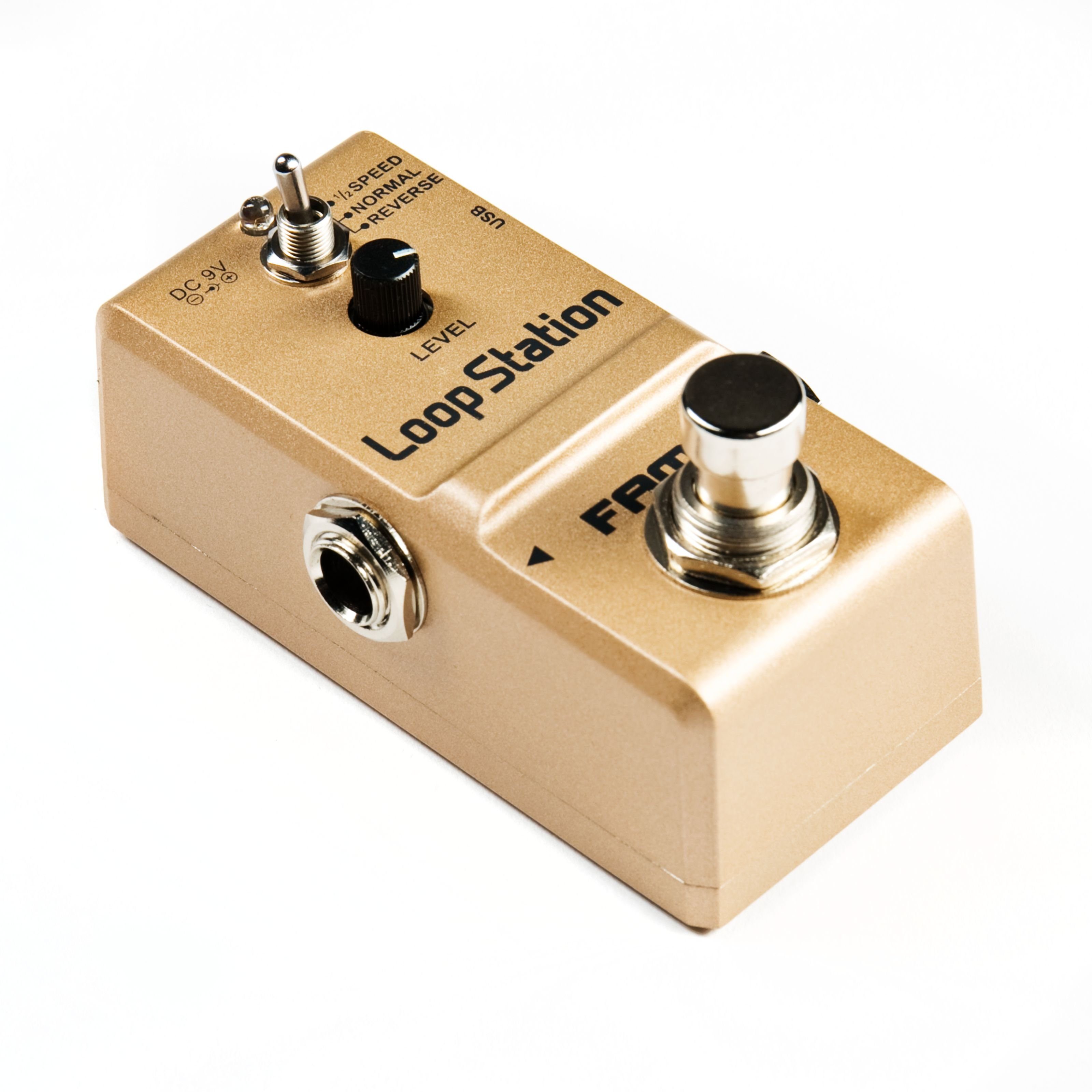 FAME Musikinstrumentenpedal, (Loop Station Kompakter Nano Looper Effekte Import-/Export-Funktion, Effekte, Looper/Loop Recorder), Loop Station, Kompakter Nano Looper, Import-/Export-Funktion