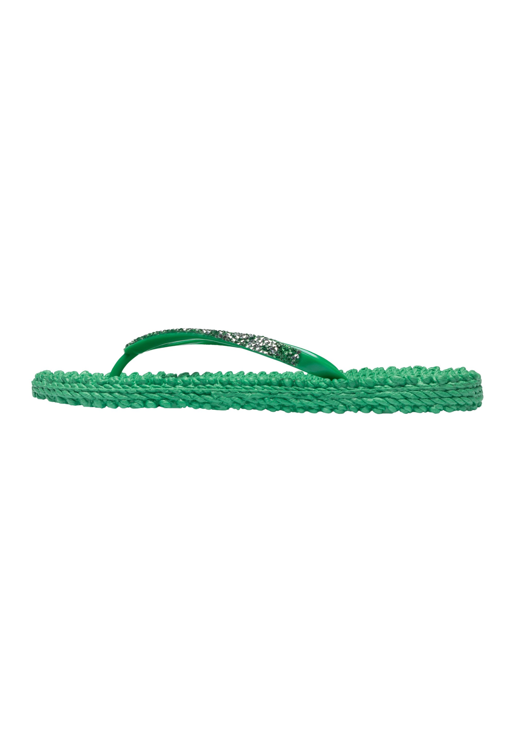 Ilse Jacobsen CHEERFUL03G Zehentrenner gemusterte Innensohle,Glitzersteine, günstig online kaufen
