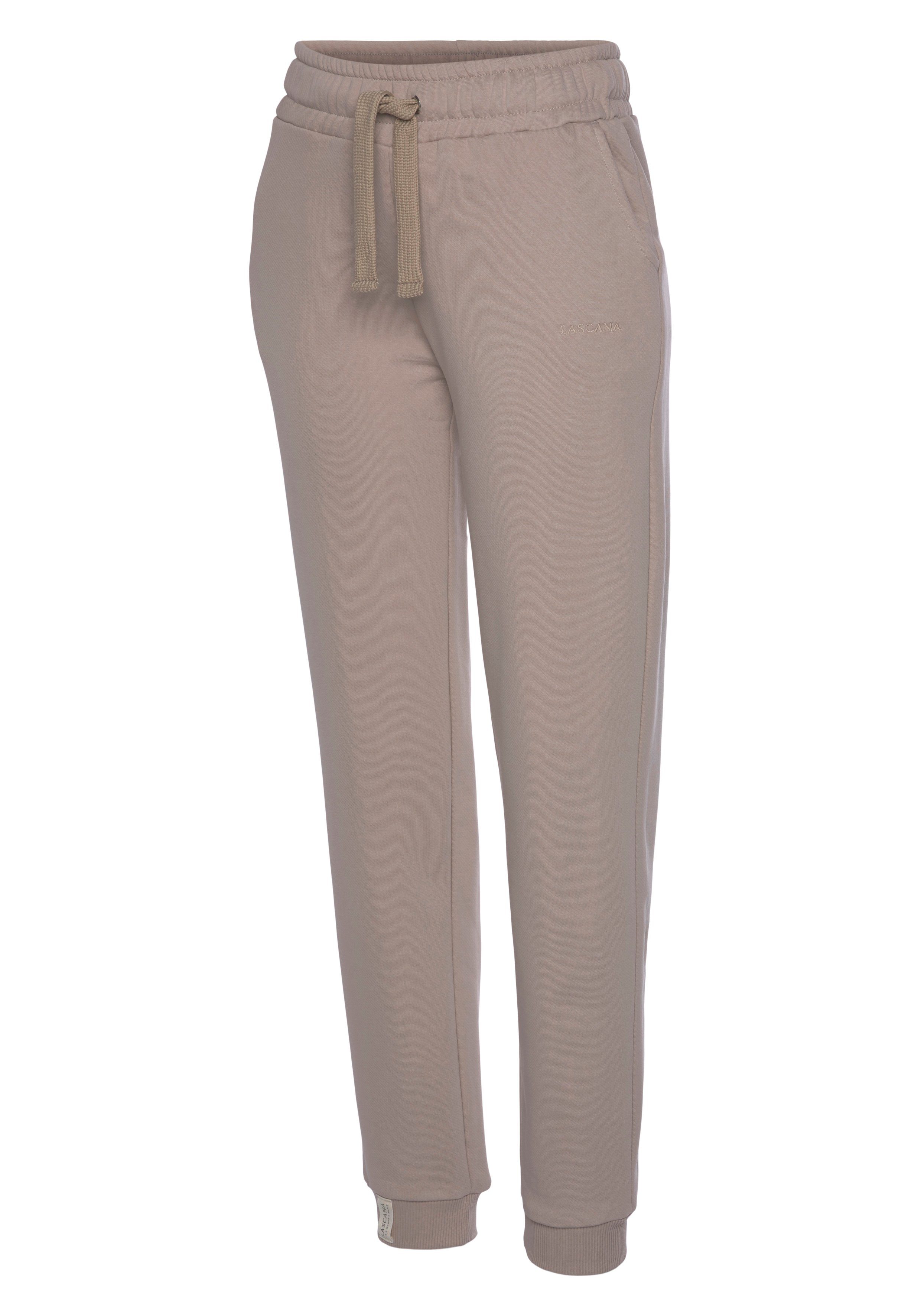 LASCANA Sweathose aus organischer Baumwolle, Loungewear