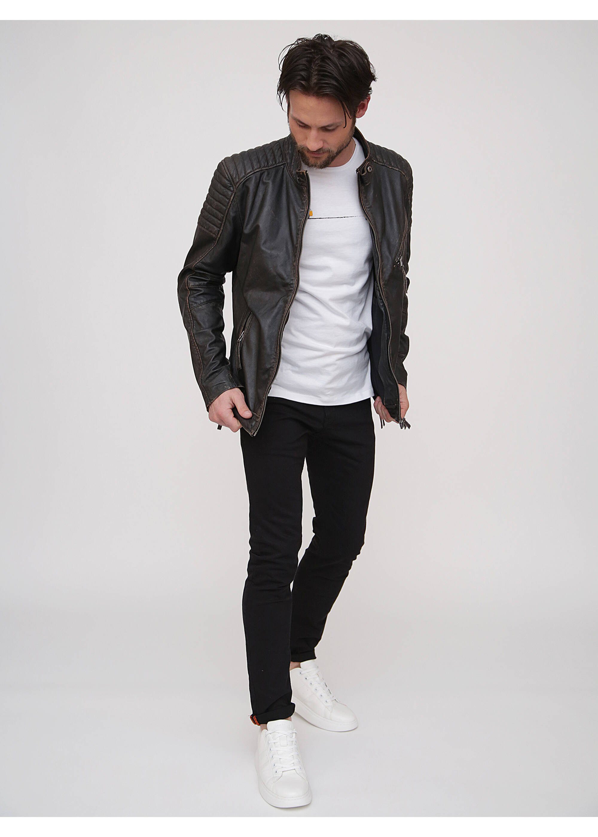 Miracle of Denim 5-Pocket-Jeans MOD JEANS MARCEL black wash NOS-1005.895 günstig online kaufen