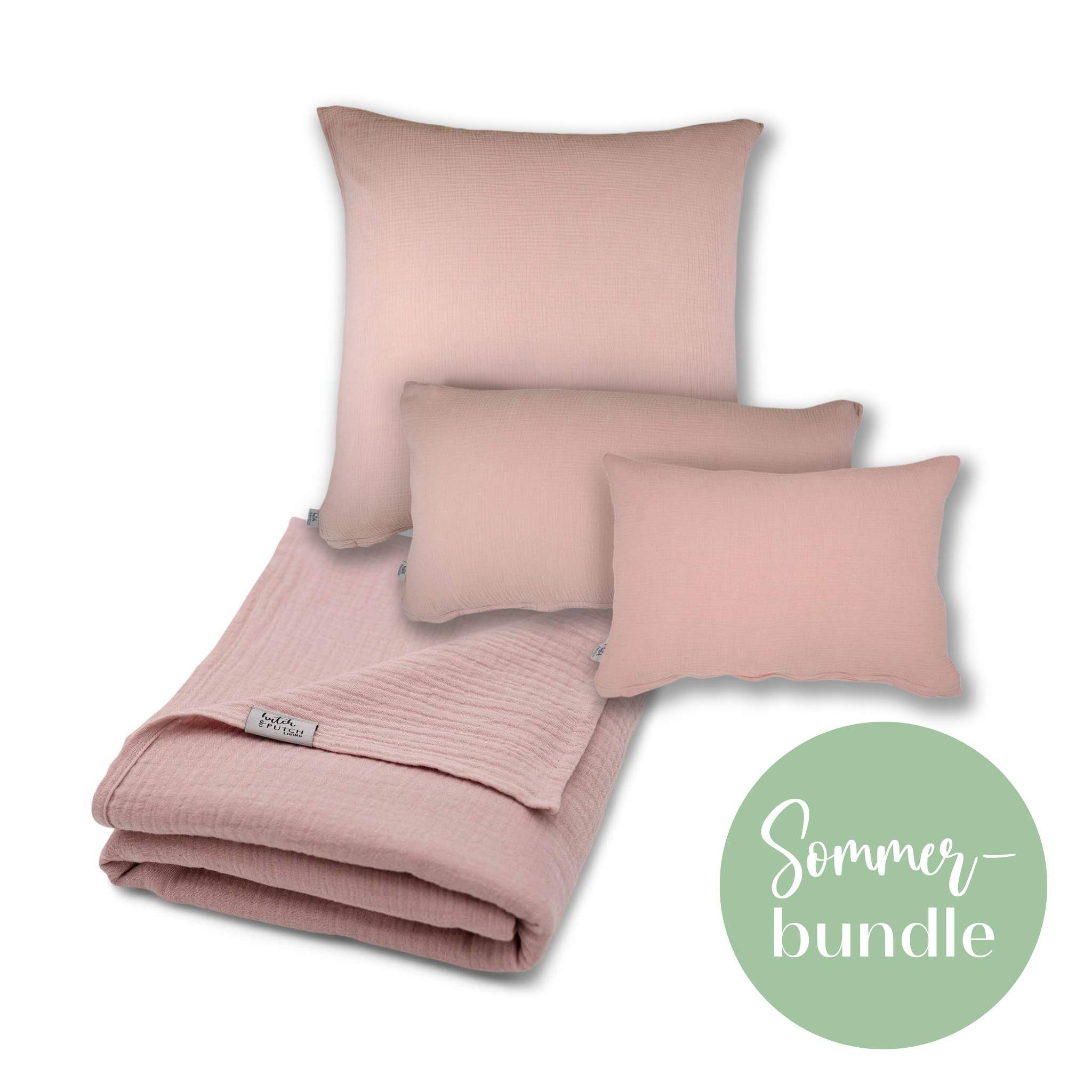 hutch&putch Bettwäsche Musselin-Sommerbundle (Sommerdecke 200x135cm + günstig online kaufen