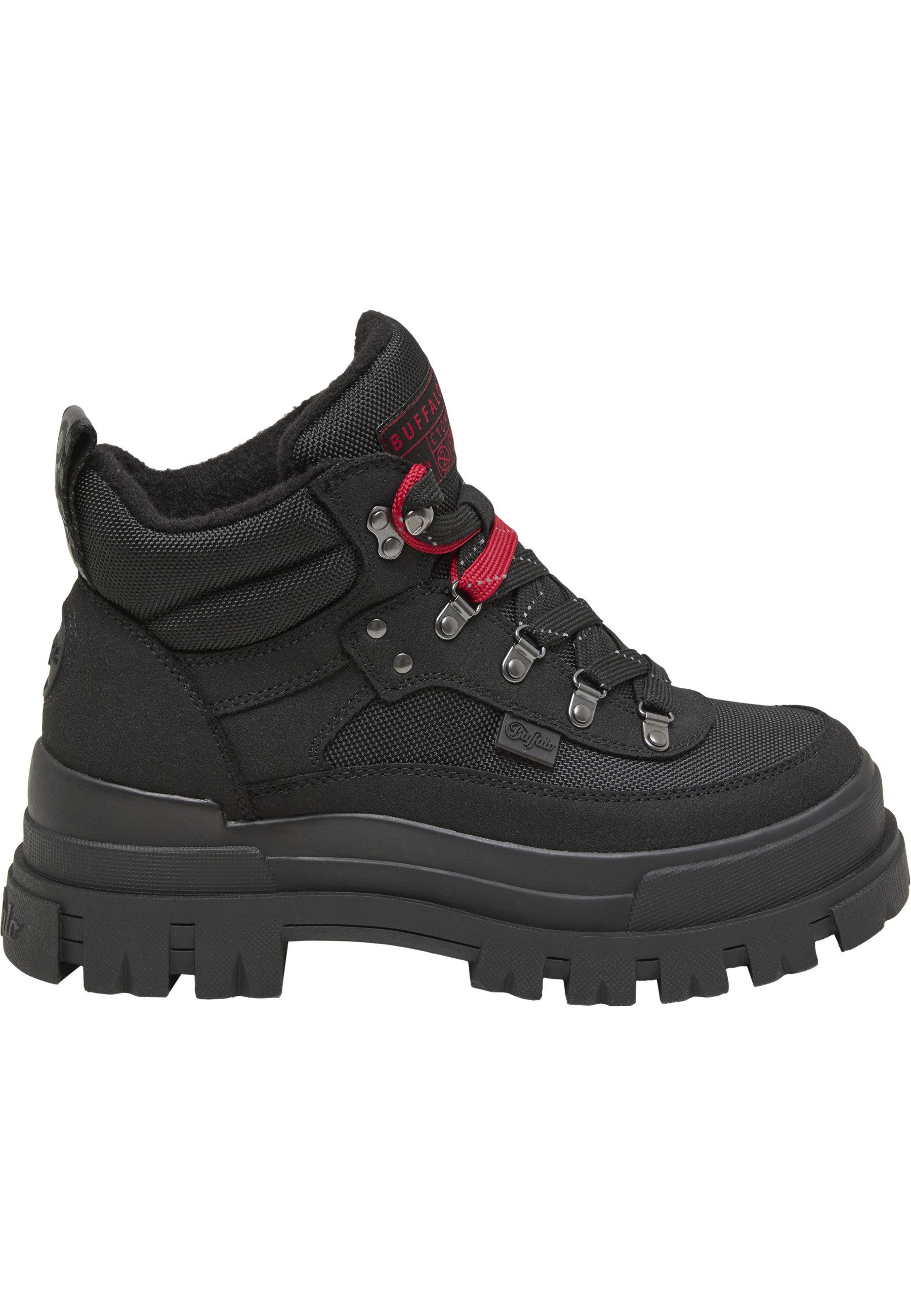 Buffalo Buffalo ASPHA COM HIKE MID - VEGAN NUBUCK/ NYLON Stiefel