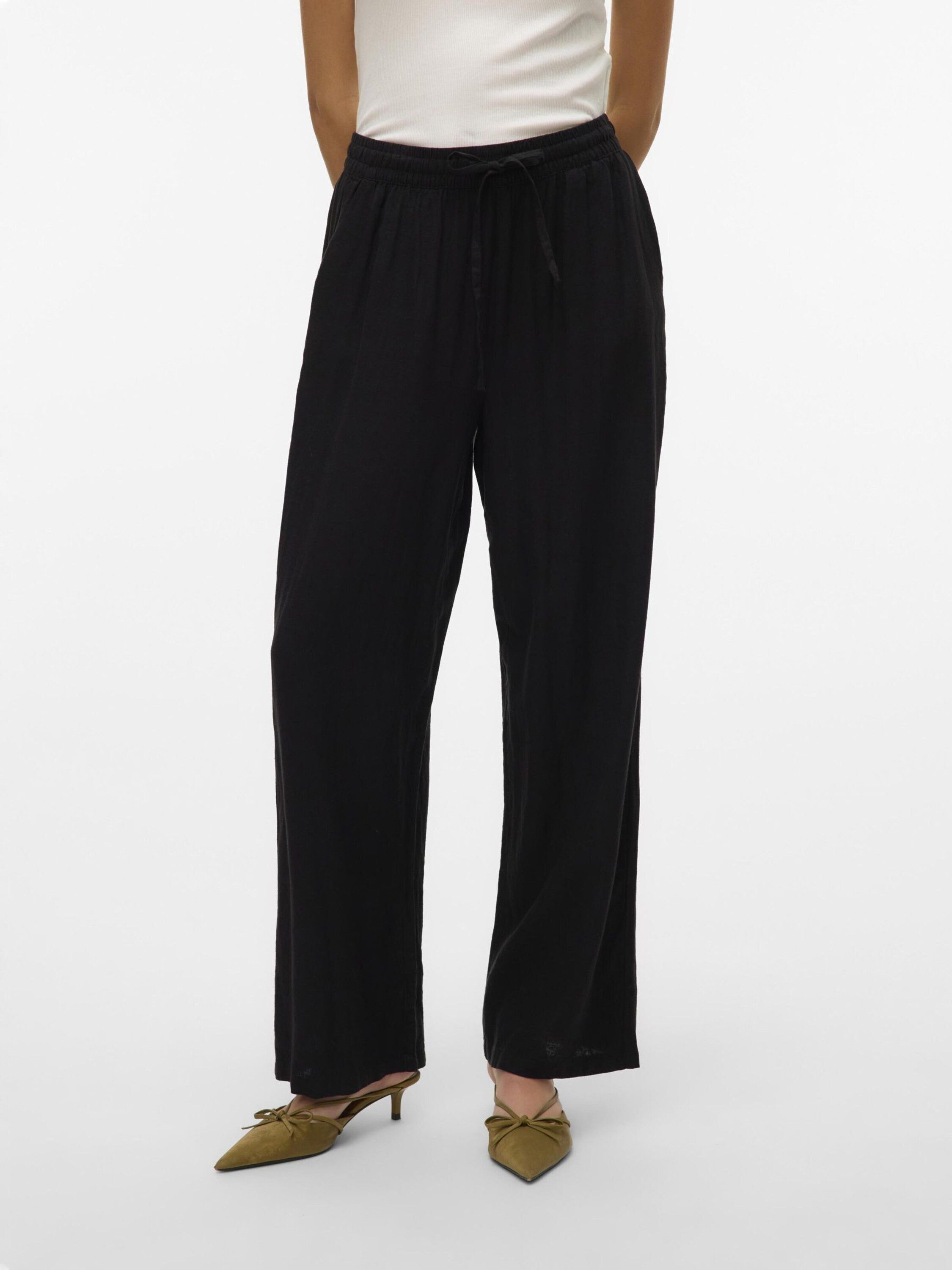 Vero Moda Leinenhose LINN (8-tlg) Plain/ohne günstig online kaufen