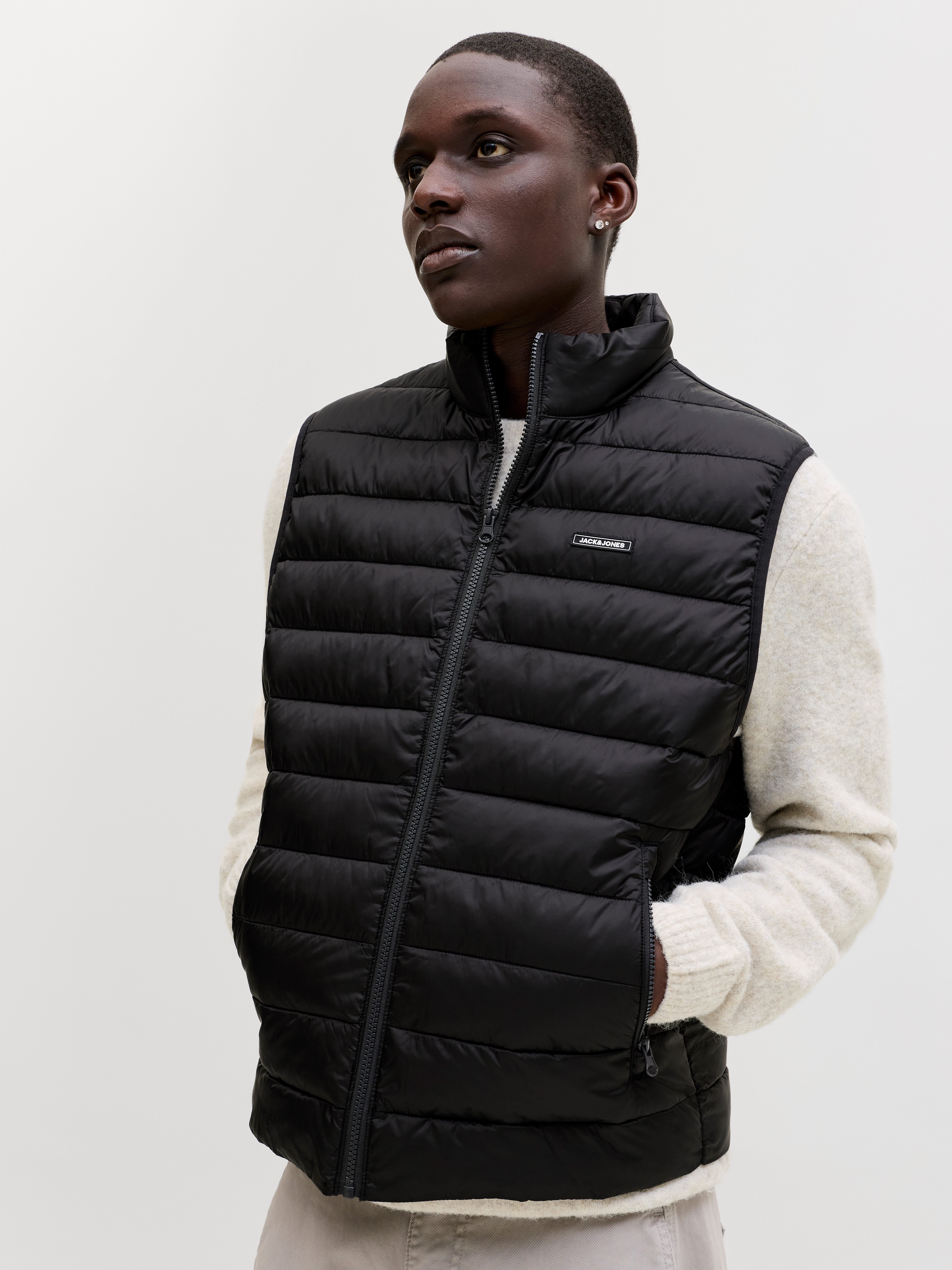 Jack & Jones Steppweste JJLOUIS LIGHT BODYWARMER COLLAR