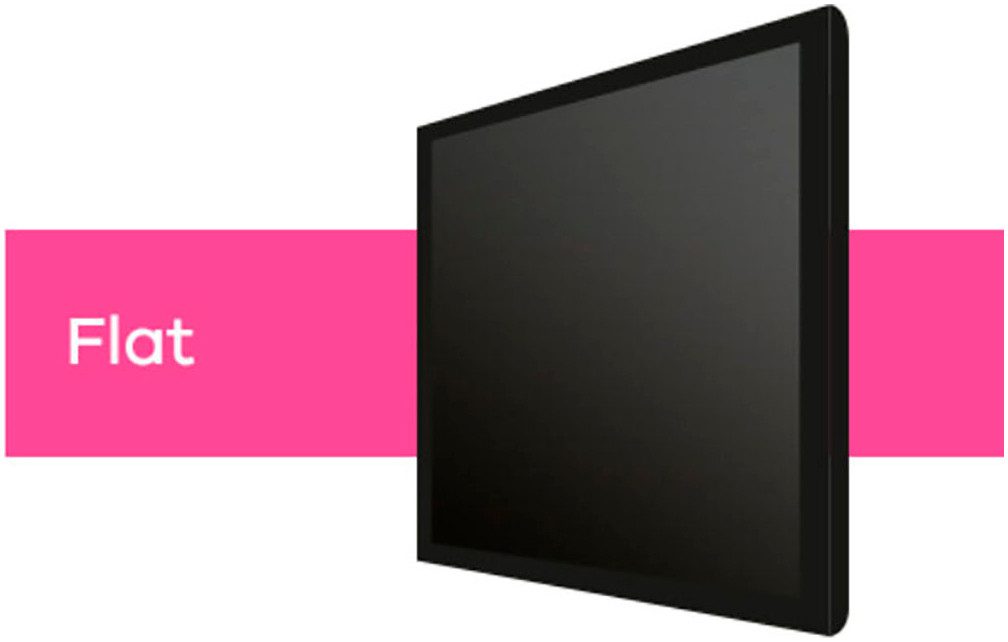 One for All TV-Wandhalterung WM4411, (bis 65 Zoll, Solid Flat)