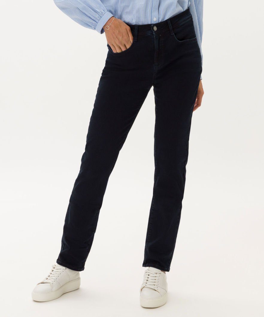 Brax 5-Pocket-Jeans Style CAROLA dunkelblau