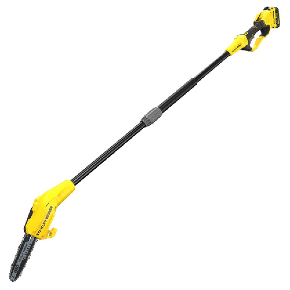 STANLEY Akku-Kettensäge STANLEY Akku-Kettensäge mit Teleskopstiel V20 SFMCPS620M1 20 cm