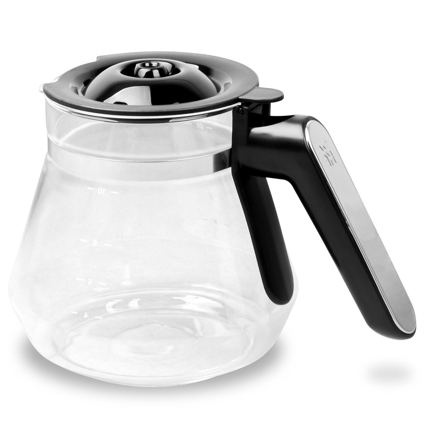 VIOKS Kaffeekanne Glaskanne Ersatz für SEB FS-1000050584, 1.5 l, 8-12 Tassen für Kaffeemaschinen Lono Aroma, Lumero