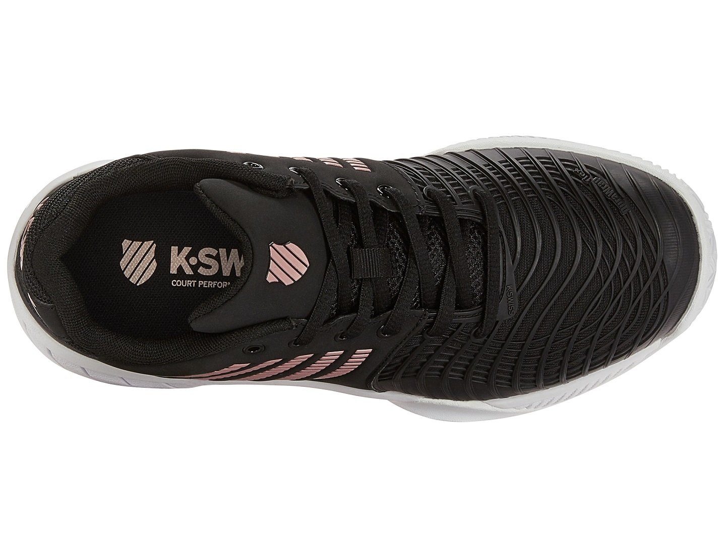 K-Swiss Performance Express Light 3 Clay/Sandplatz schwarz/grau Damen Tennisschuh