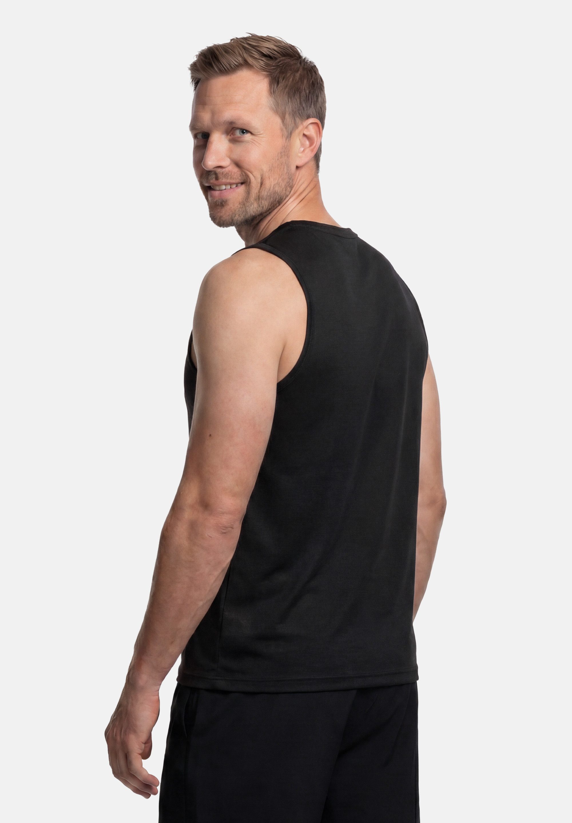 DANISH ENDURANCE Tanktop Momentum Running 2er Pack Sport Tank Top Herren mit atmungsaktivem Mesh & Komfort
