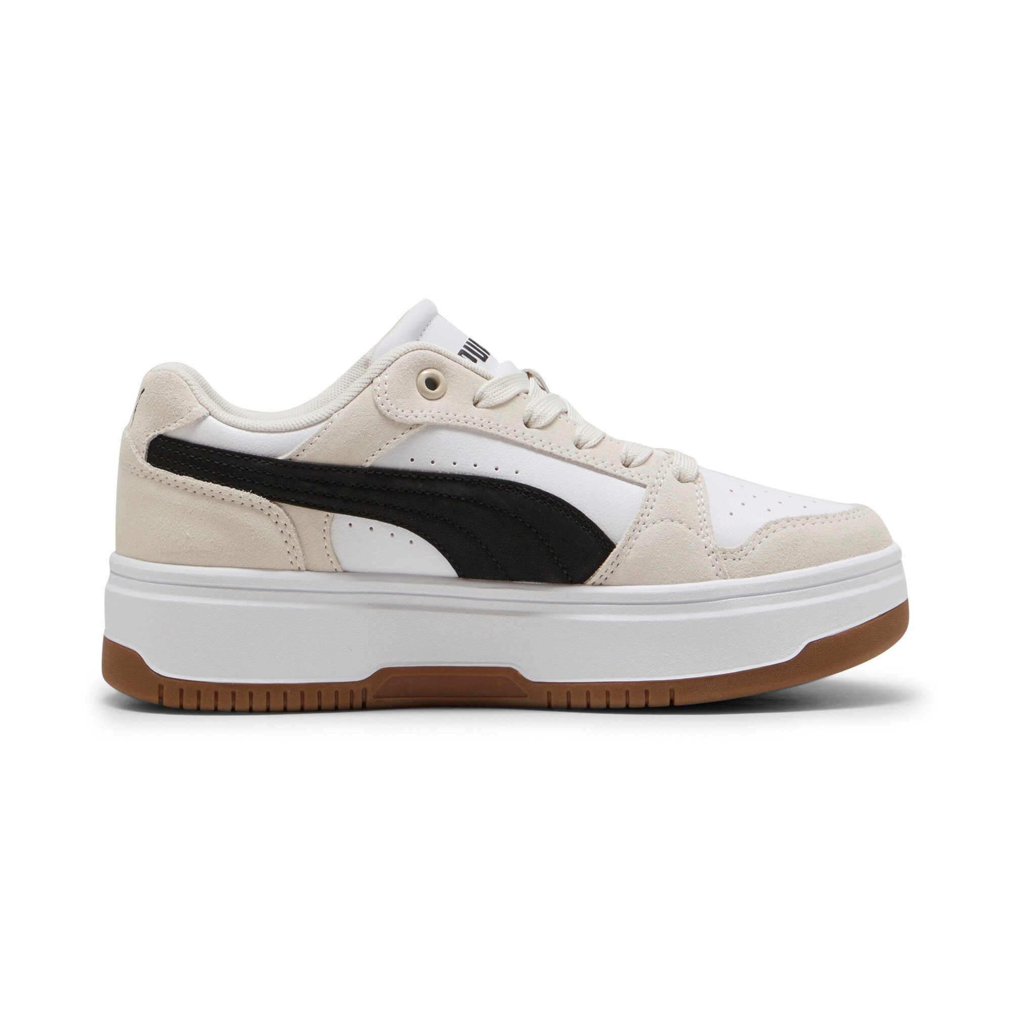 PUMA REBOUND FEMME LOW SD Sneaker für sportliche und lässige Looks, mit Leder-Obermaterial