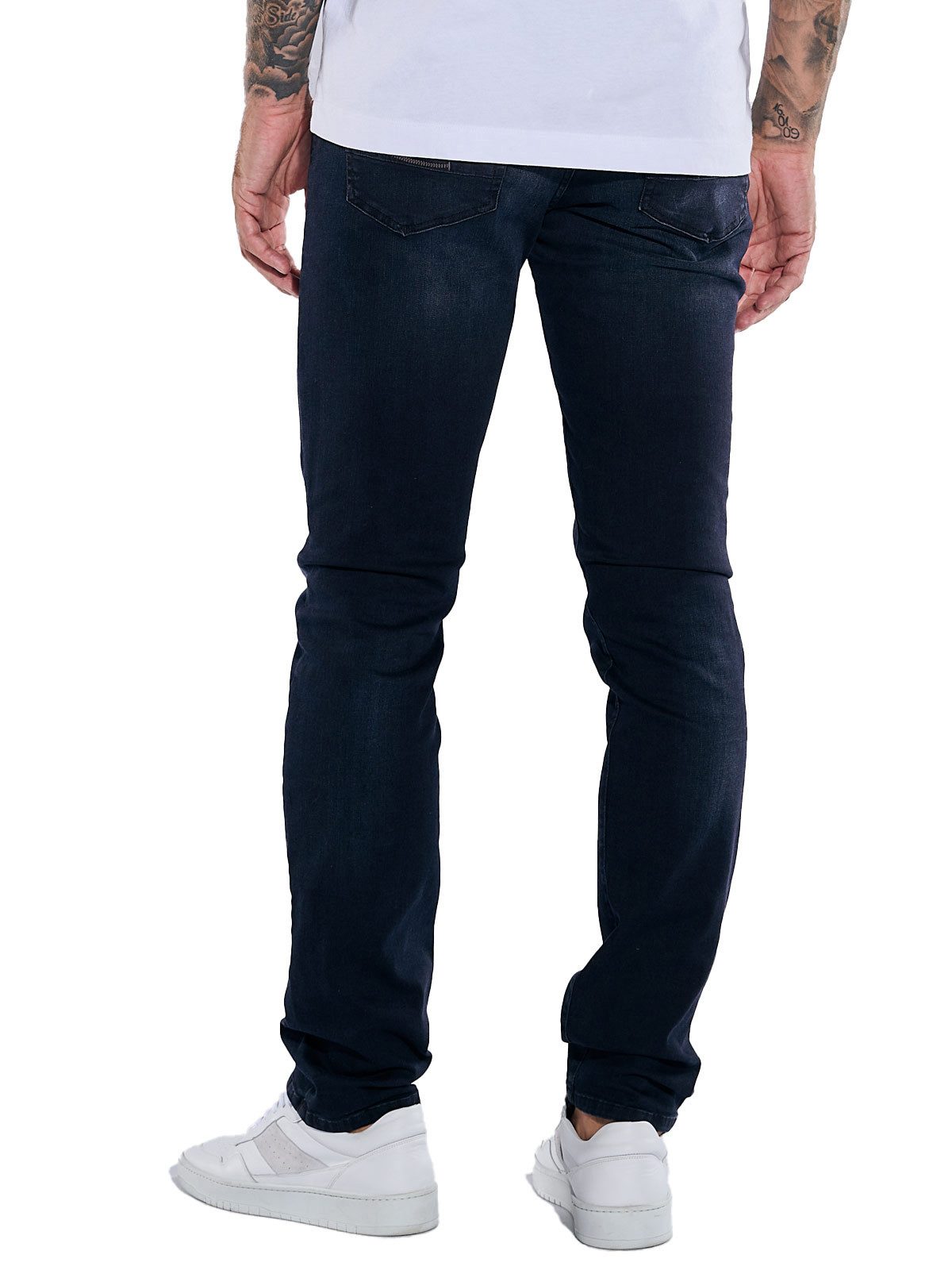emilio adani Stretch-Jeans emilio adani Herren Super-Stretch Jeans, Indigob günstig online kaufen