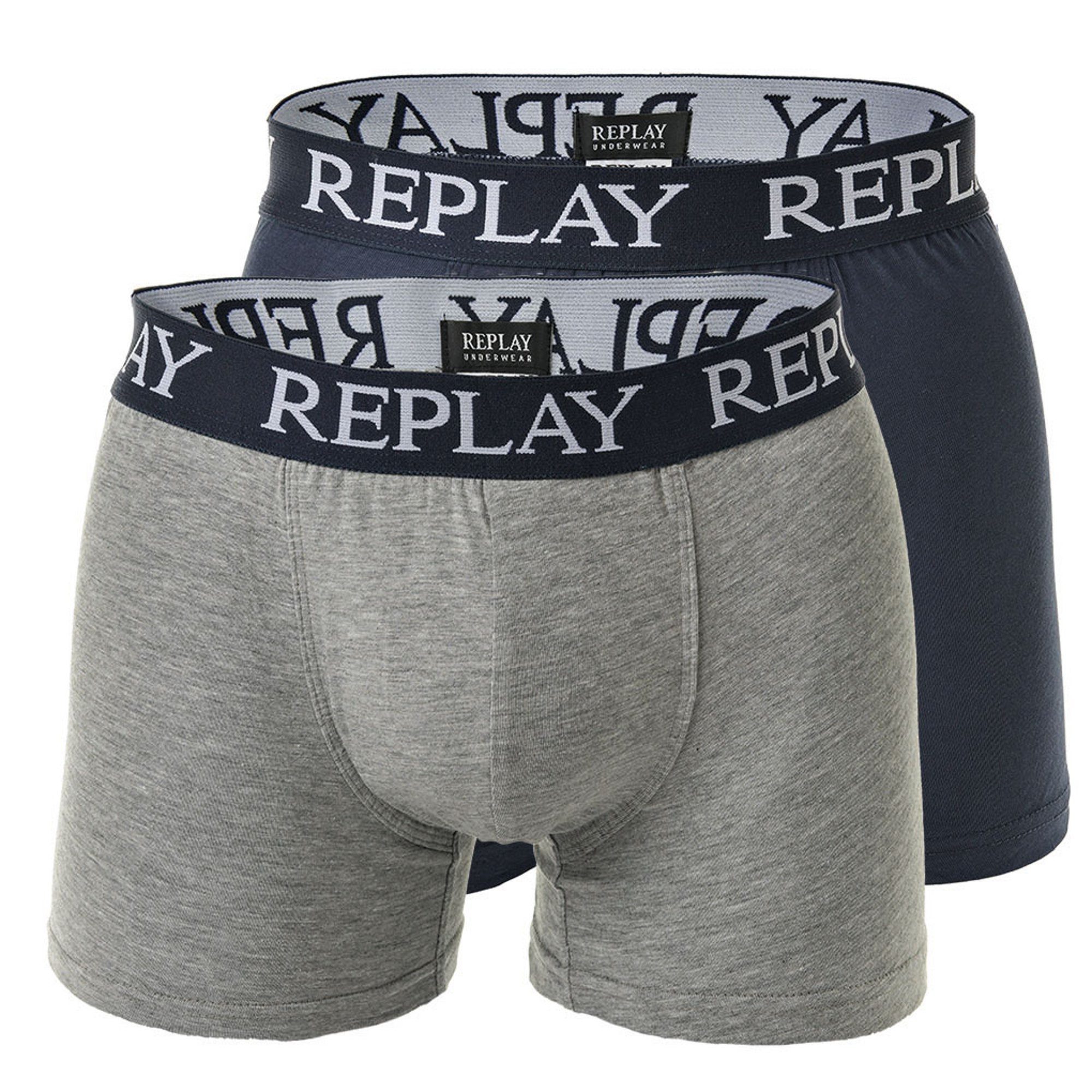 Replay Boxer Herren Boxershort 2er Pack günstig online kaufen