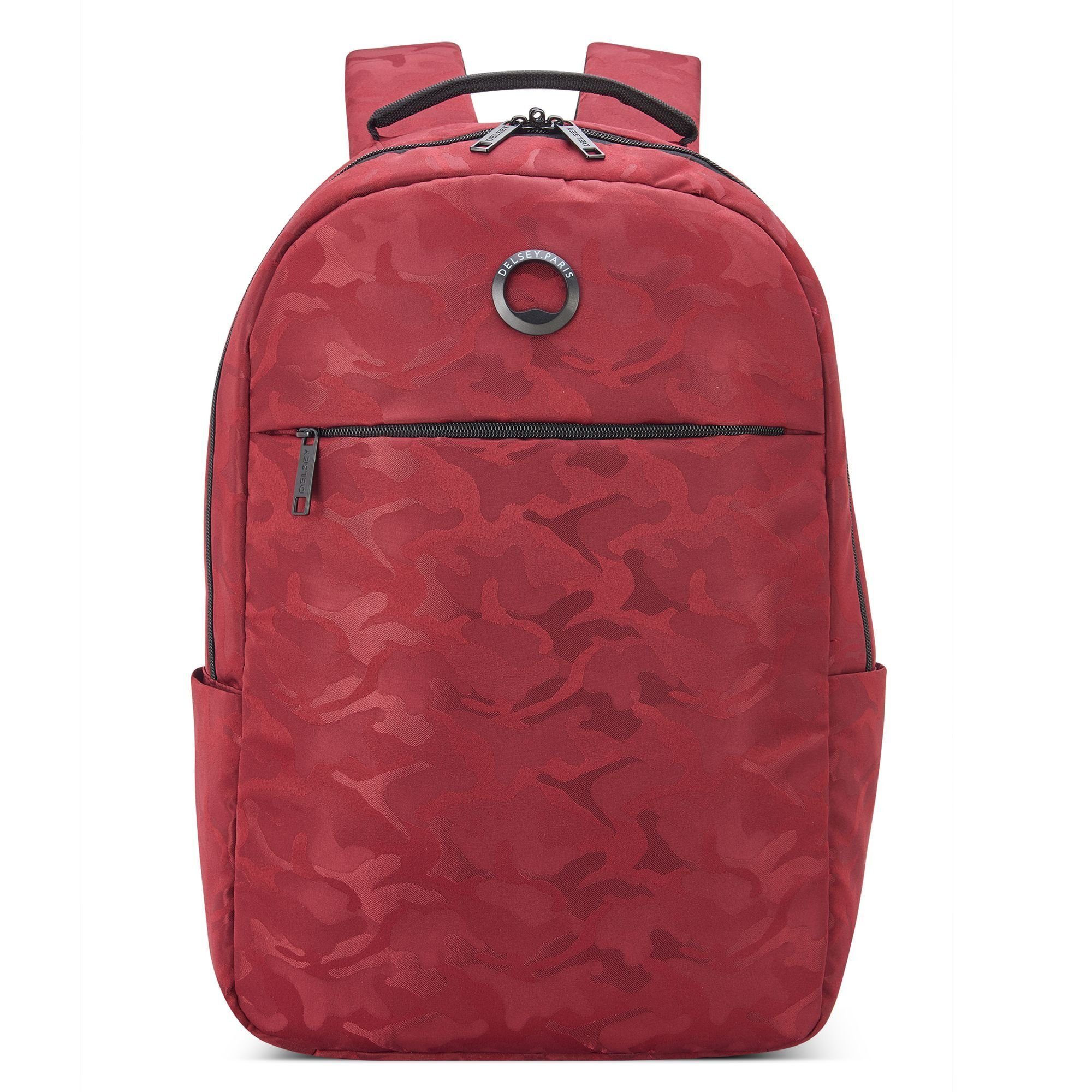 Delsey Daypack Citypak, Polyester rouge camouflage