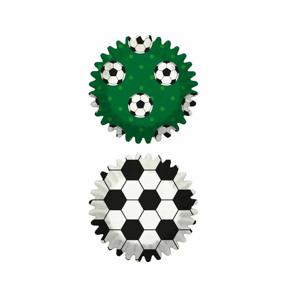 Birkmann Muffinform Mini-Papierbackförmchen Fussball Ø 4.5 cm