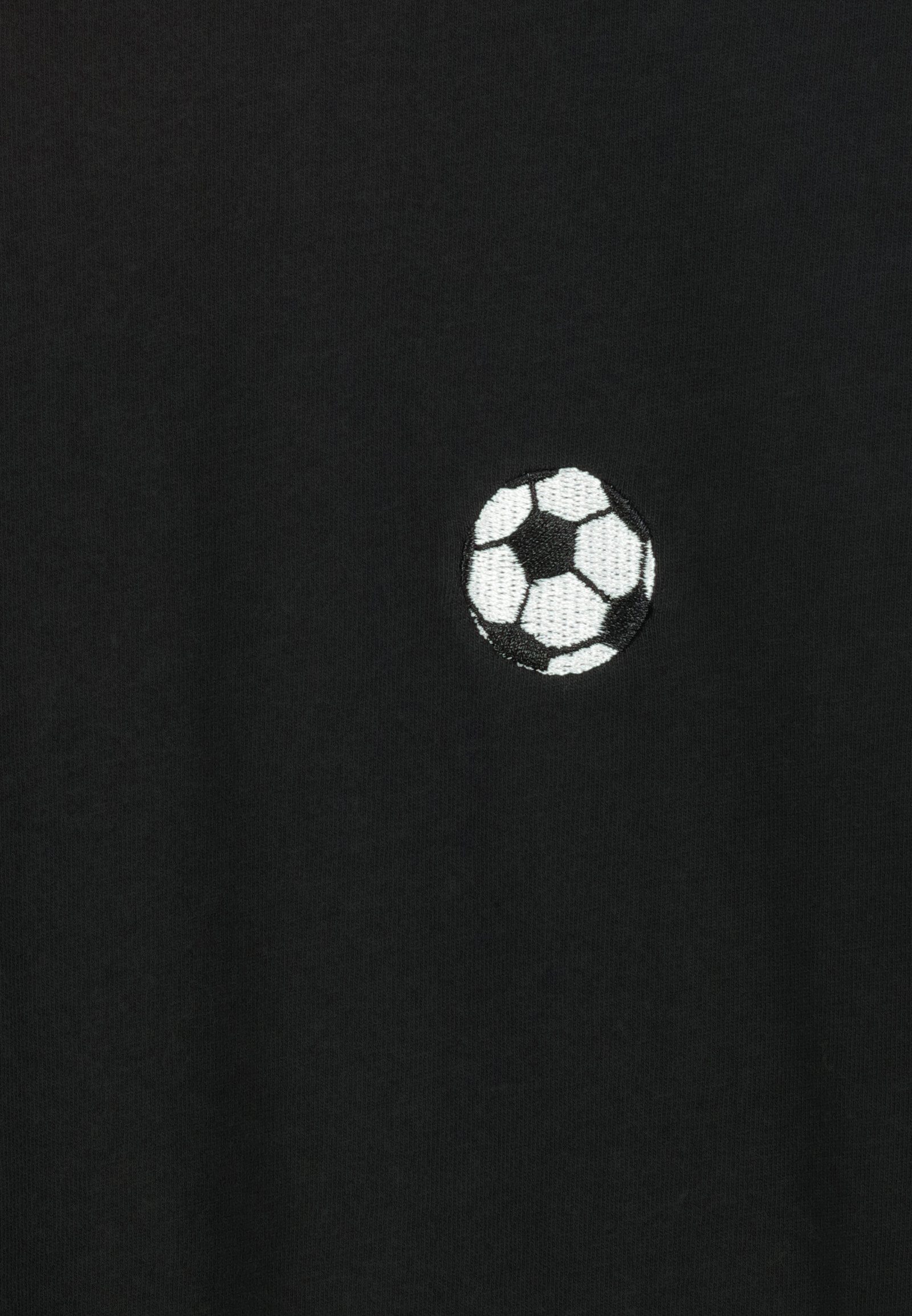 Eight2Nine T-Shirt Herren Basic Shirt Sportmotive Mini-Patch, Baumwollshirt