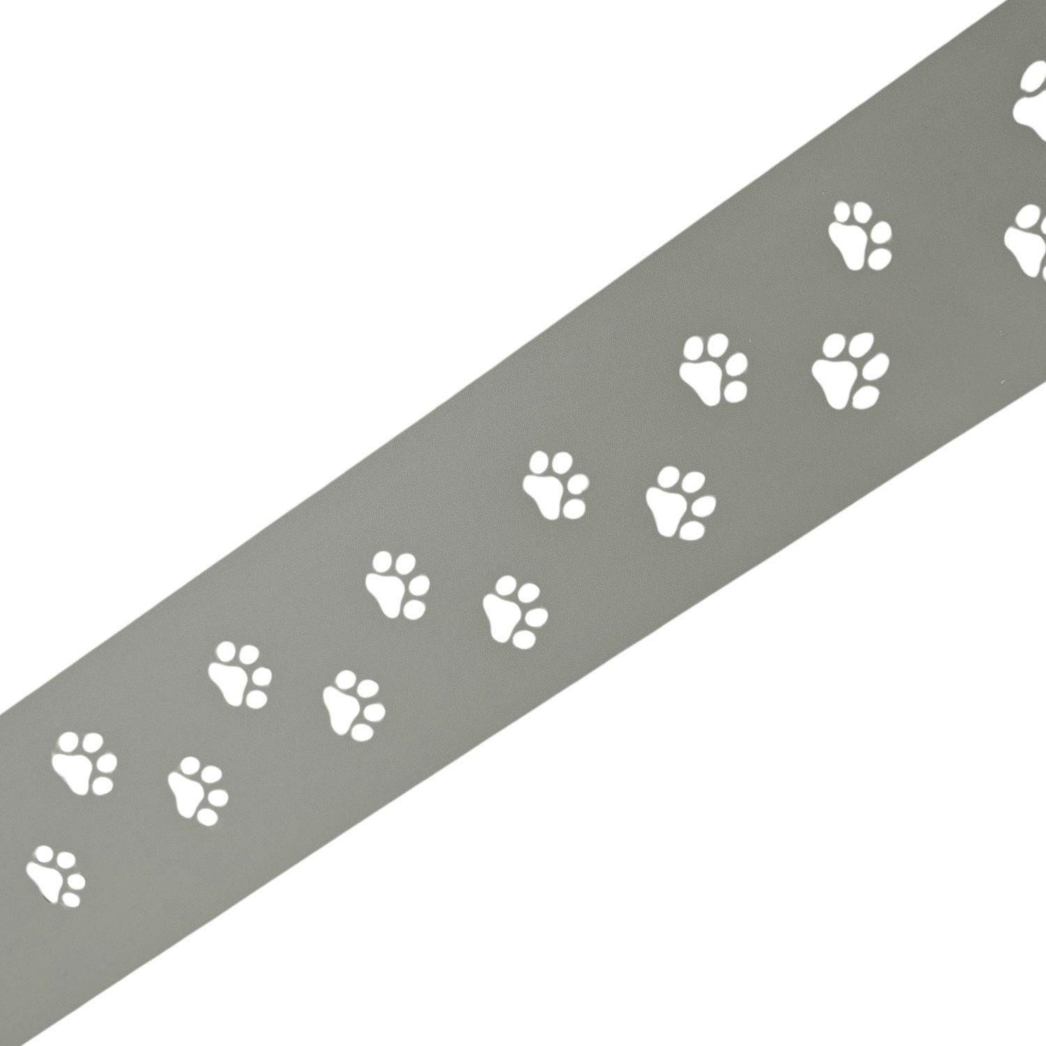 zaunzu Sichtschutzstreifen PREMIUM Dekor Tapsi für Doppelstabzäune Steingra günstig online kaufen