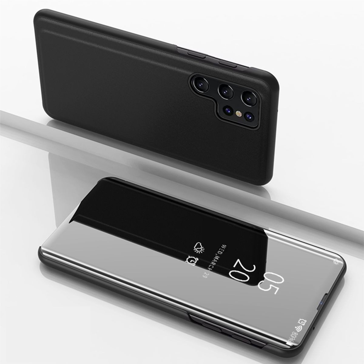 König Design Handyhülle Samsung Galaxy S25 Ultra, Schutzhülle Schutztasche Case Cover Etuis Wallet Klapptasche Bookstyle
