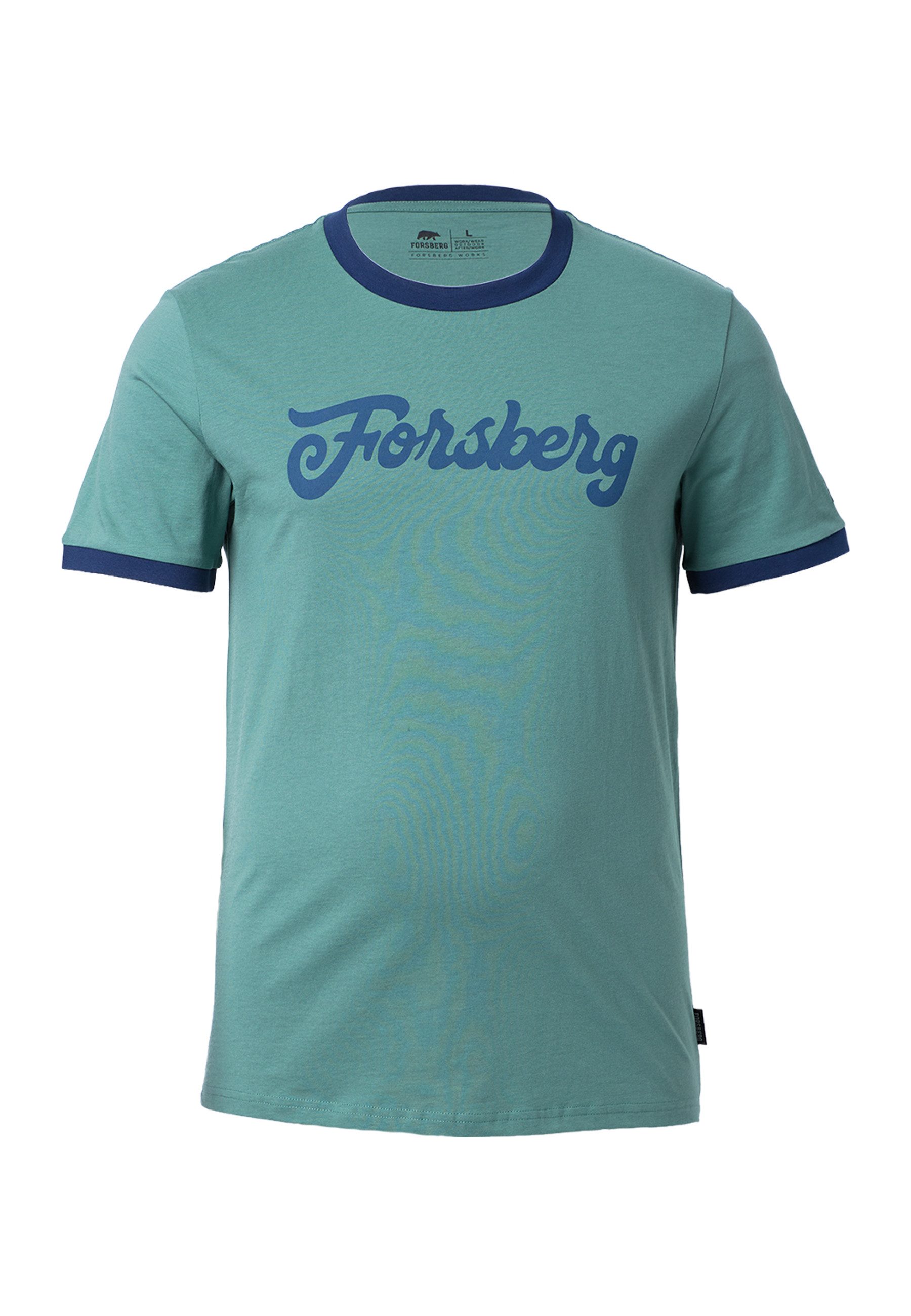 FORSBERG T-Shirt mit Vintage Logo günstig online kaufen