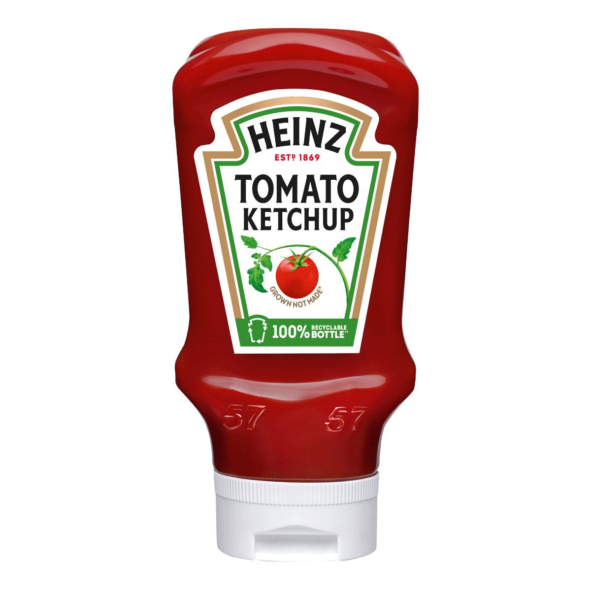 Heinz Saucen, Heinz Tomato Ketchup tomatig-fruchtiger Klassiker Flasche 500ml