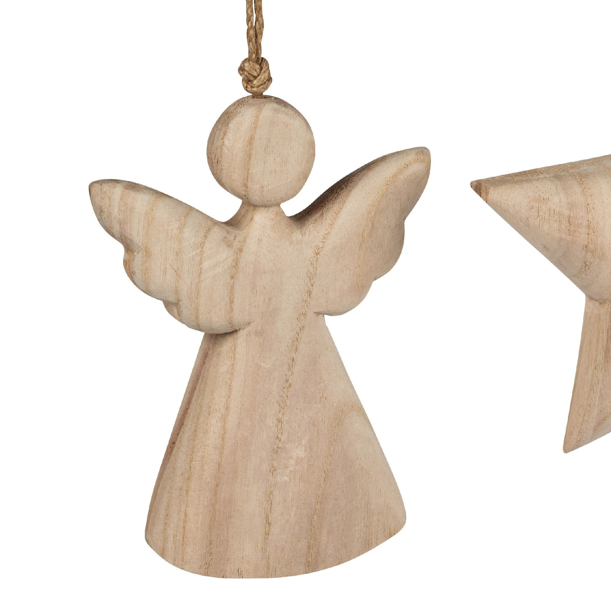 formano Dekohänger Nature, Farbe: natur, Motiv: Engel