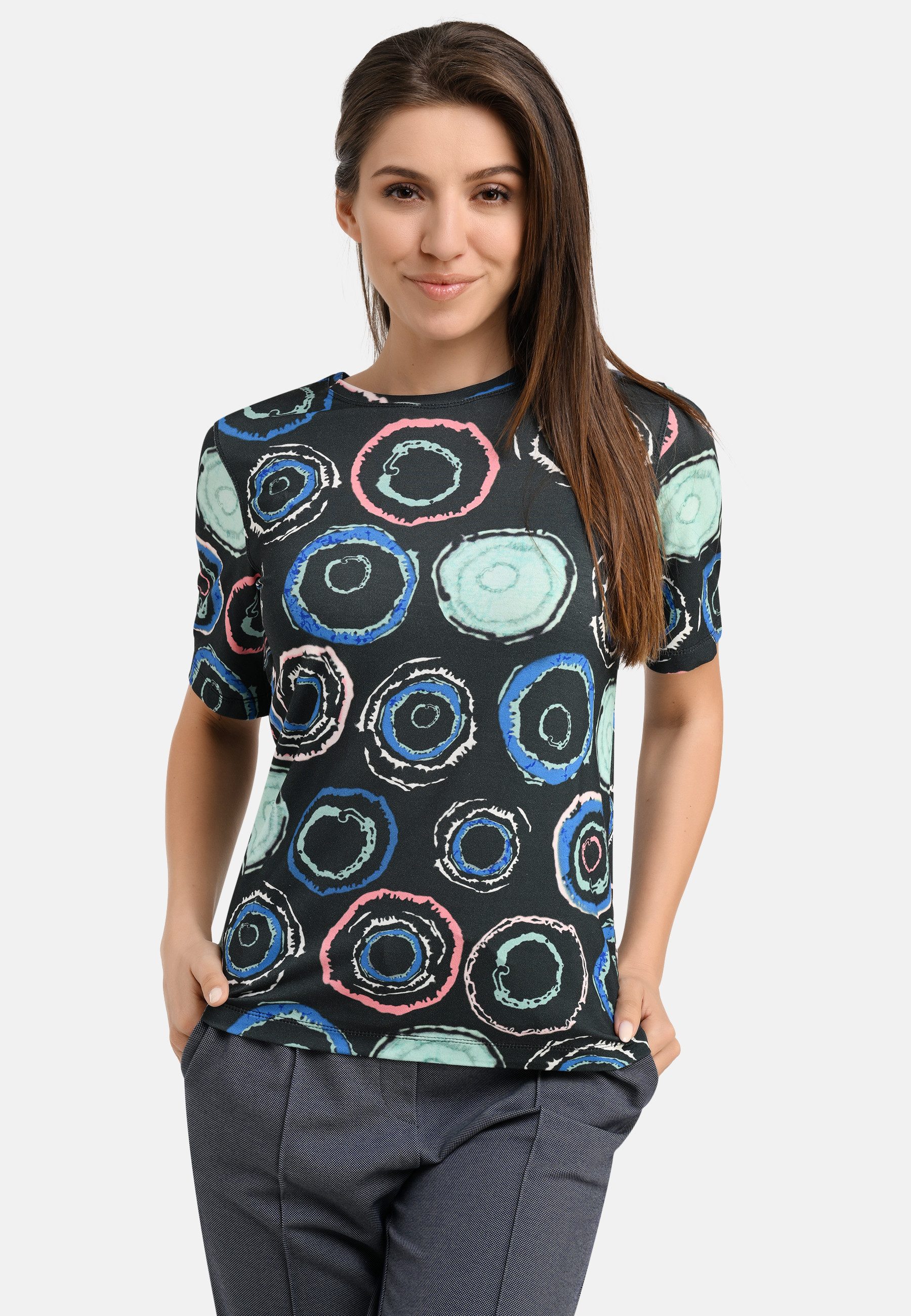 BICALLA T-Shirt Shirt mit Batik-Print in günstig online kaufen